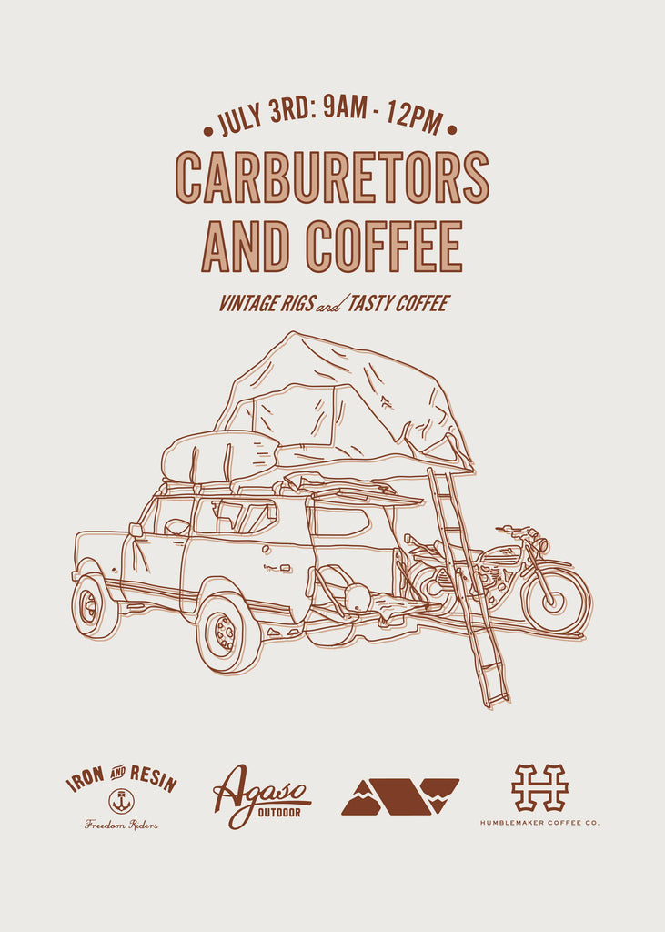 Join Us @ Carburetors & Coffee