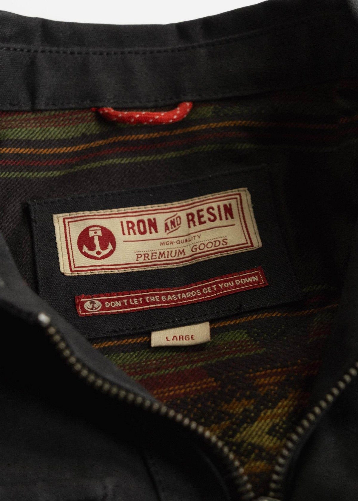 Cruiser Jacket - Shelter Series Waxed Canvas - Iron & Resin
