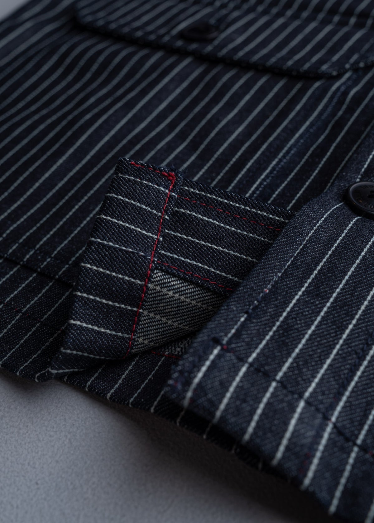 Hill Striped Denim Jacket