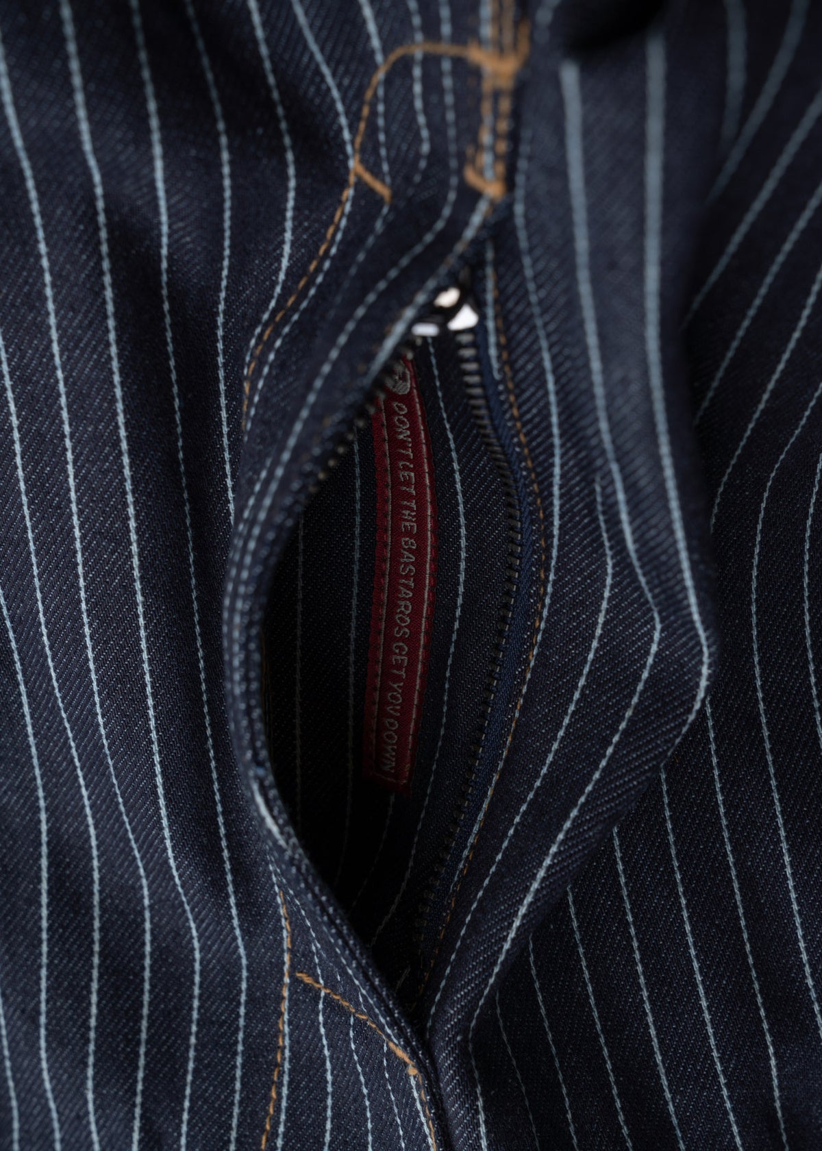 Tatham Striped Denim Overalls