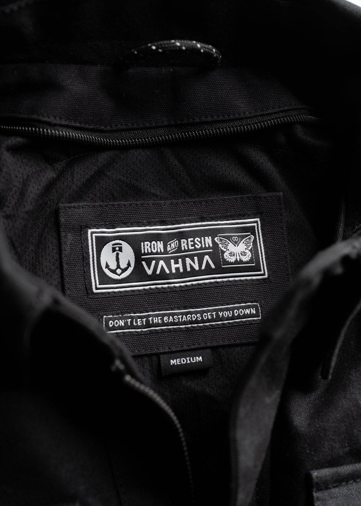 INR X VAHNA Armored Cruiser Jacket - Iron & Resin
