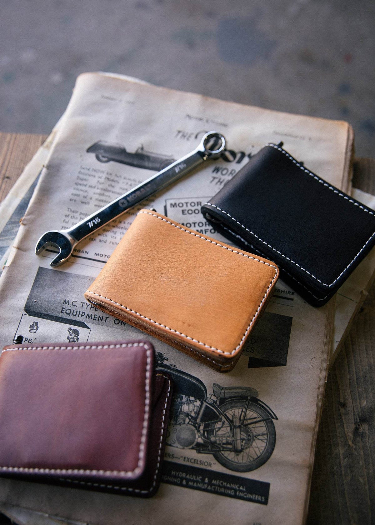 Brigg X INR Vagabond Wallet - Iron & Resin