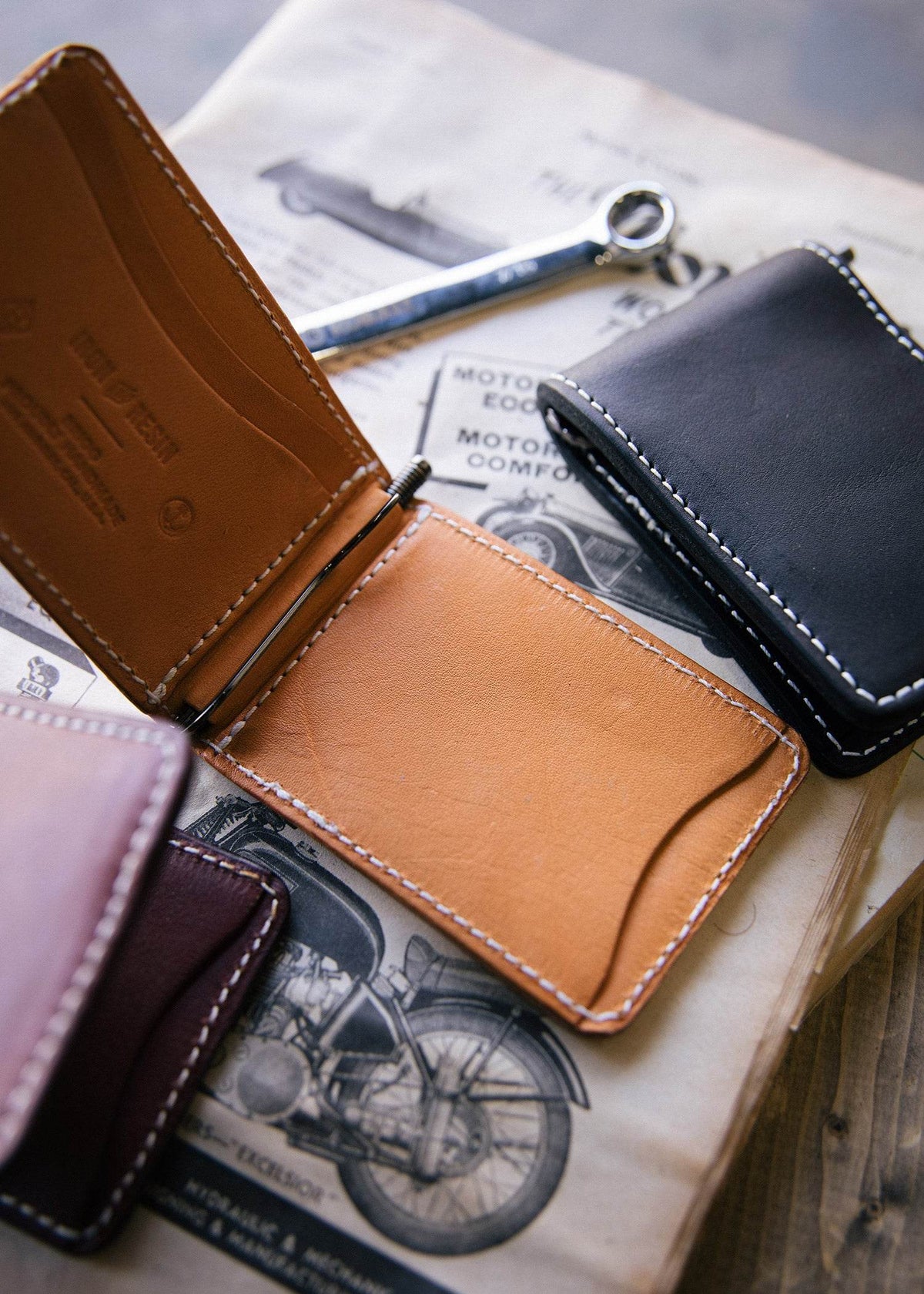 Brigg X INR Vagabond Wallet - Iron & Resin