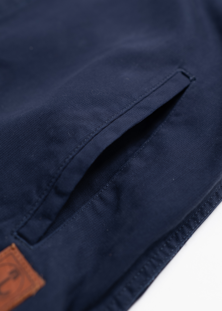 Iron & Resin - Lassen Shirt Pocket Detail in Navy