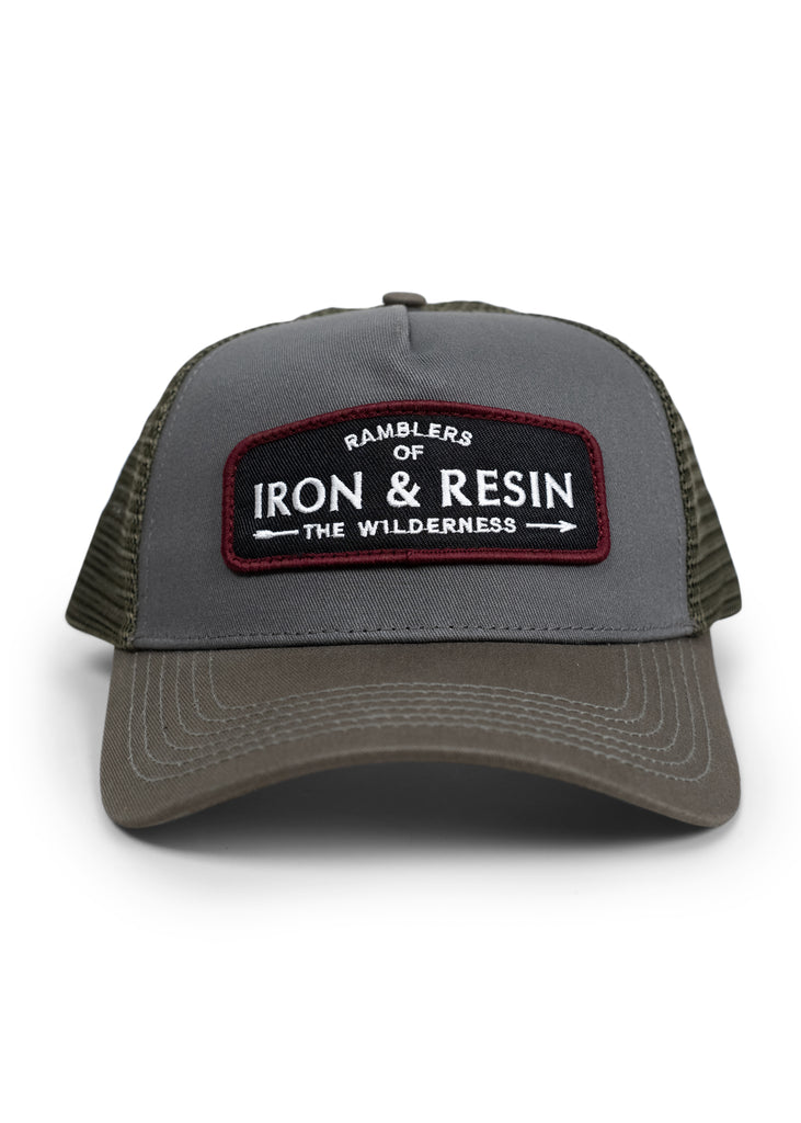 Iron and Resin Rambler Hat