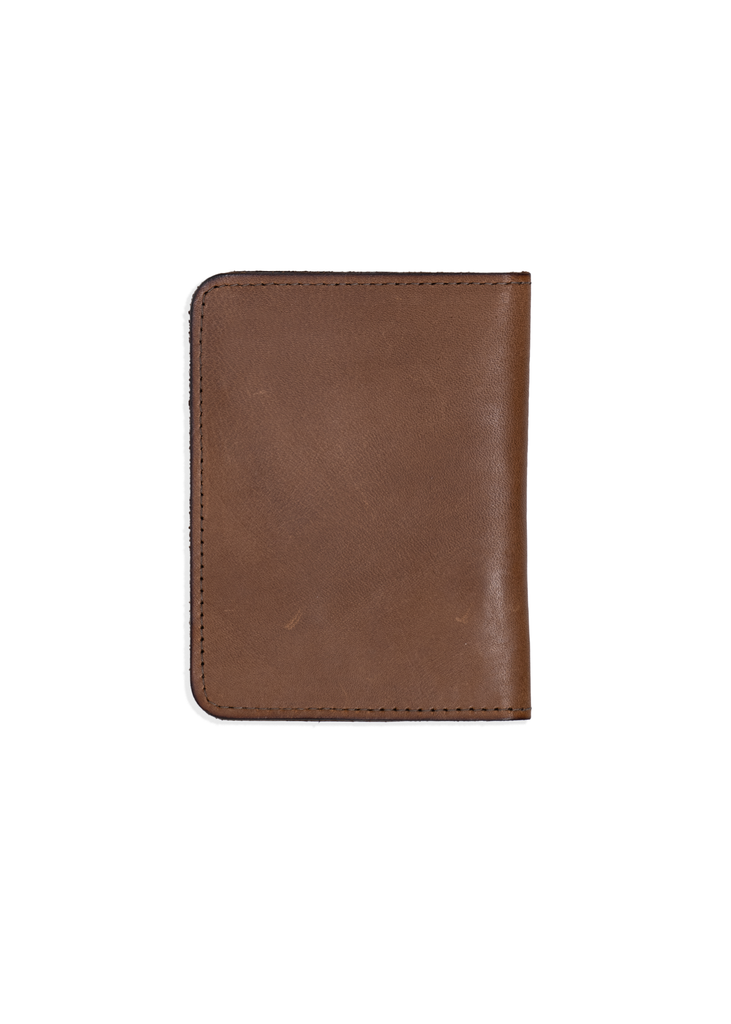 Iron & Resin - Vagabond Wallet in Brown - Back