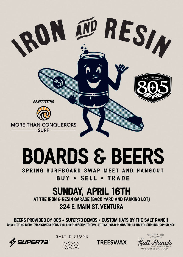 Iron & Resin Boards & Brews Event