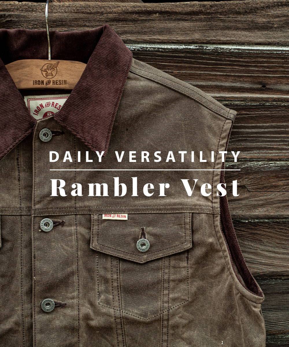 Rambler Vest Daily Versatility For Various Conditions Iron & Resin