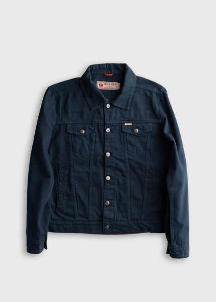 Bull Denim Jacket | Charcoal & White – Iron & Resin