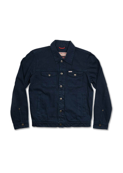 Bull Denim Sand Jacket – Cotton Denim Jacket – Iron & Resin