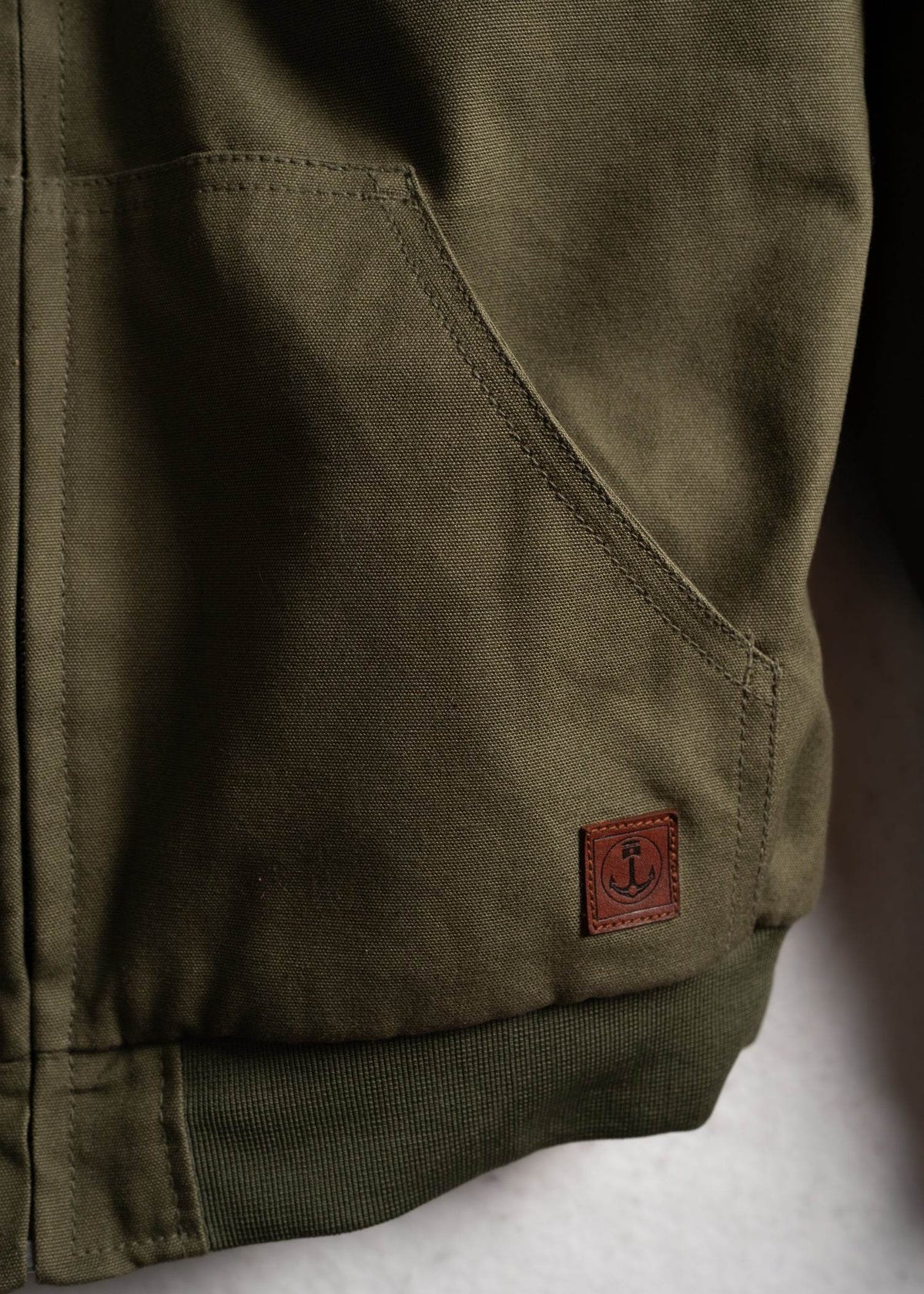 Canvas Bunker Hoodie - Iron & Resin