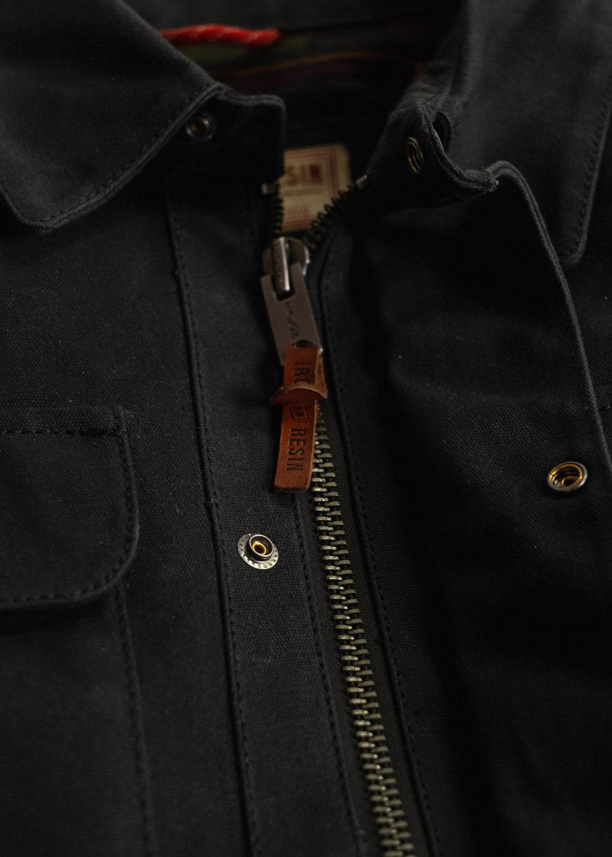 Cruiser Jacket - Shelter Series Waxed Canvas - Iron & Resin