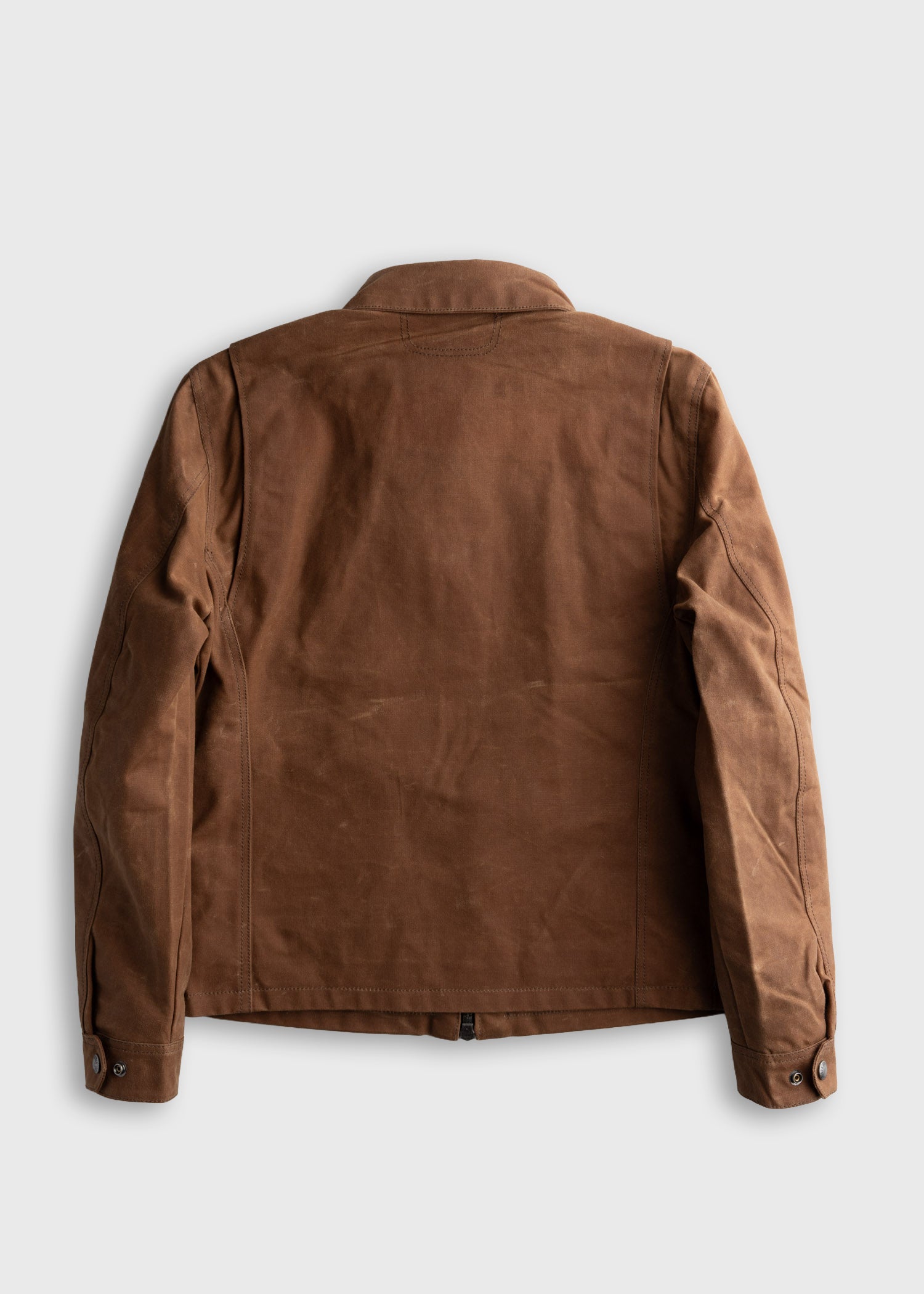 Cruiser Jacket – Raymond Waxed Canvas Motorcycle Jacket – Iron & Resin
