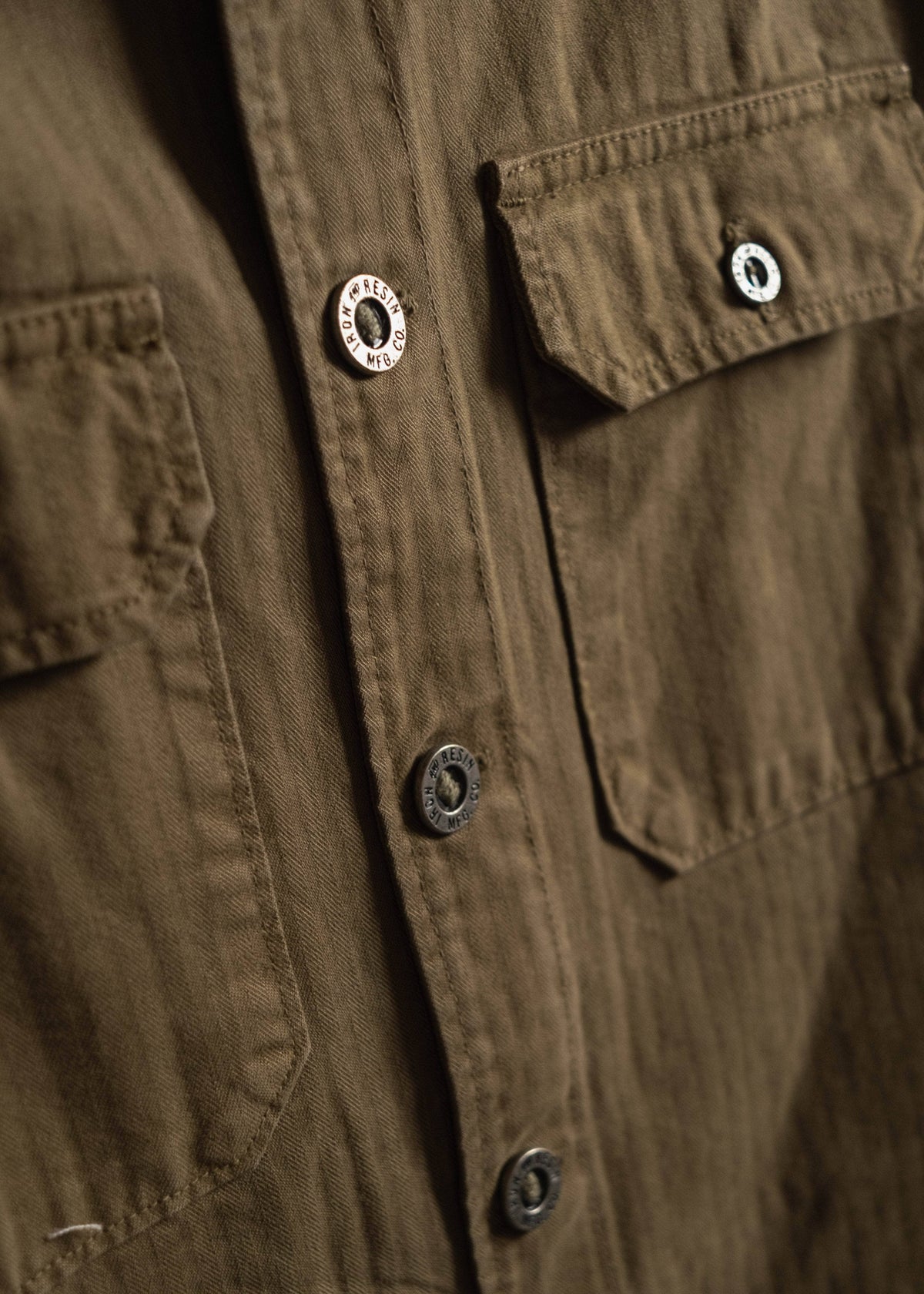 Deadstock Overshirt - Iron & Resin