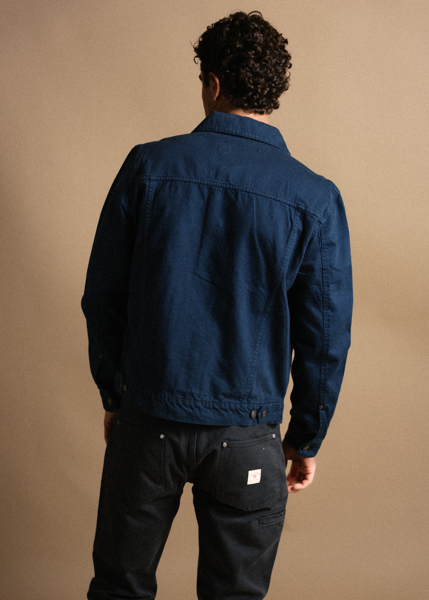 Bull Denim Jacket | Charcoal & White Iron & Resin Bull Denim Jacket | Charcoal & White Iron & Resin