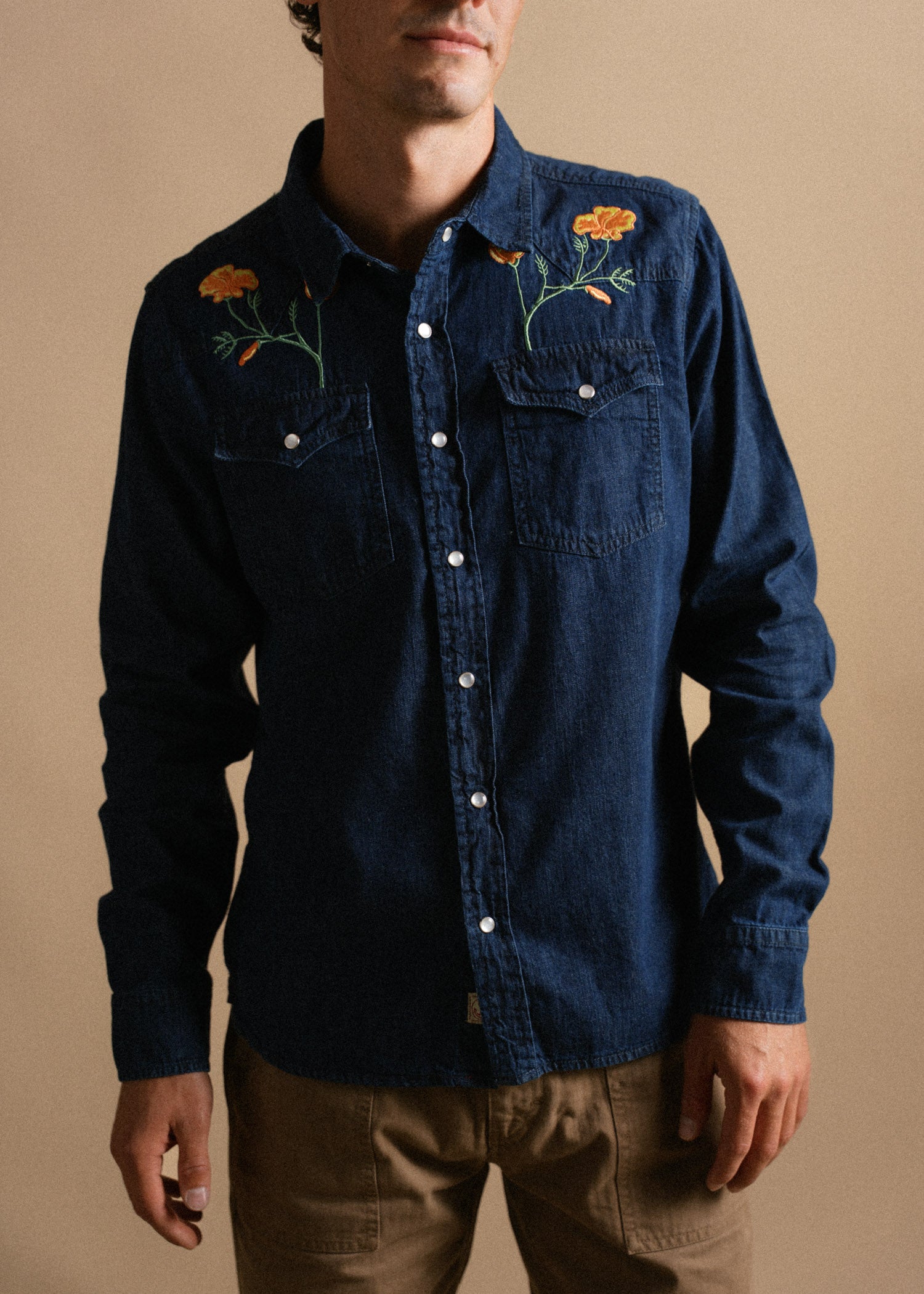 Field Denim Shirt Indigo / XX-Large