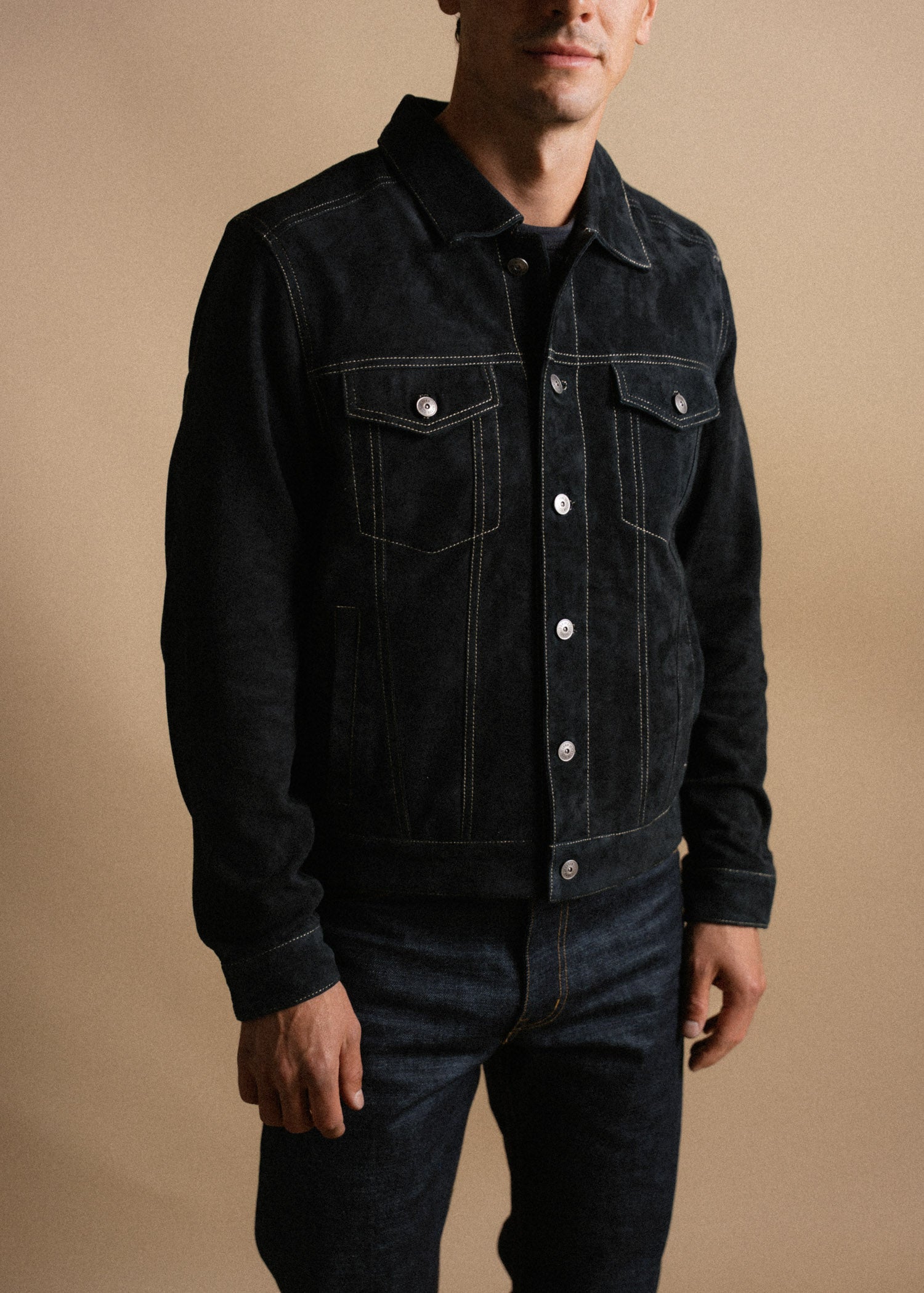 リドム　Goat Suede Type 1st JKT Men's Goat Suede Field Coat – King Ranch Saddle Shop