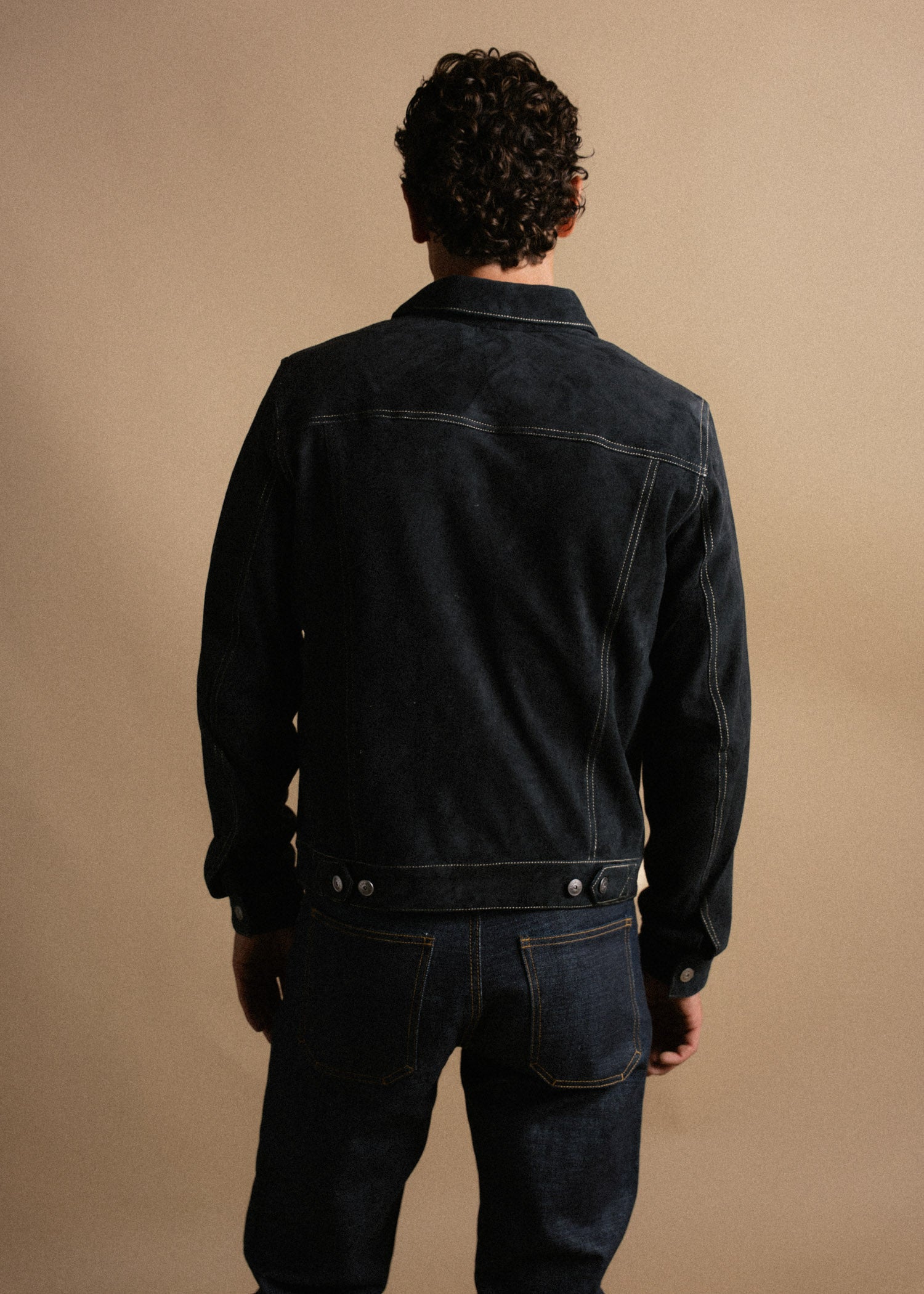 Men's Suede Jacket | Highwayman Goat Suede Jacket – Iron & Resin