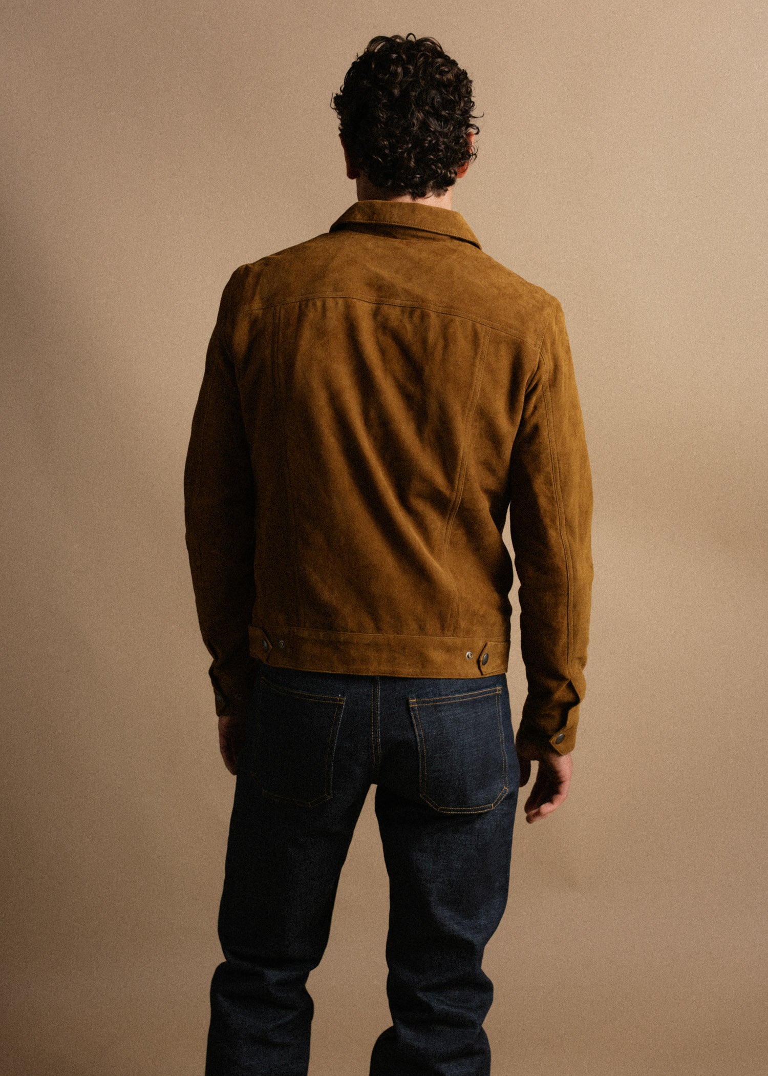 wagamama 別注 SH Goat Suede Fatigue Jacket Men Suede Jacket | Brown, Green & Black Styles – Iron & Resin