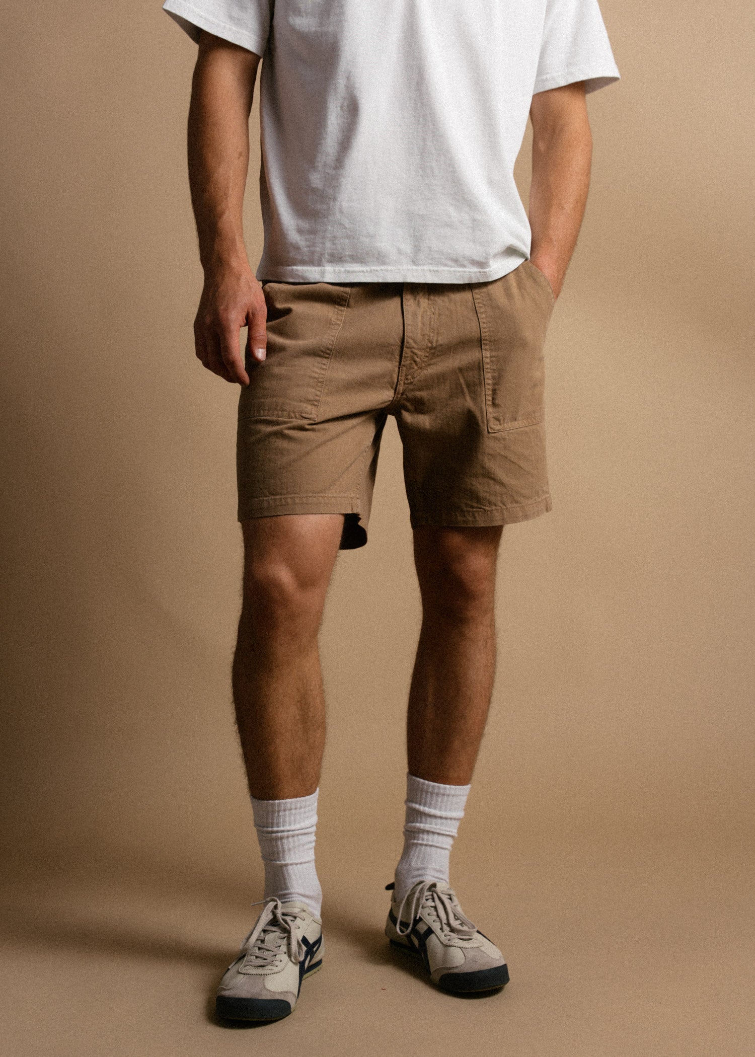 パンツ sooty herringbone I denim shorts Herringbone Shorts for Men | Brigade Fatigue Short – Iron & Resin