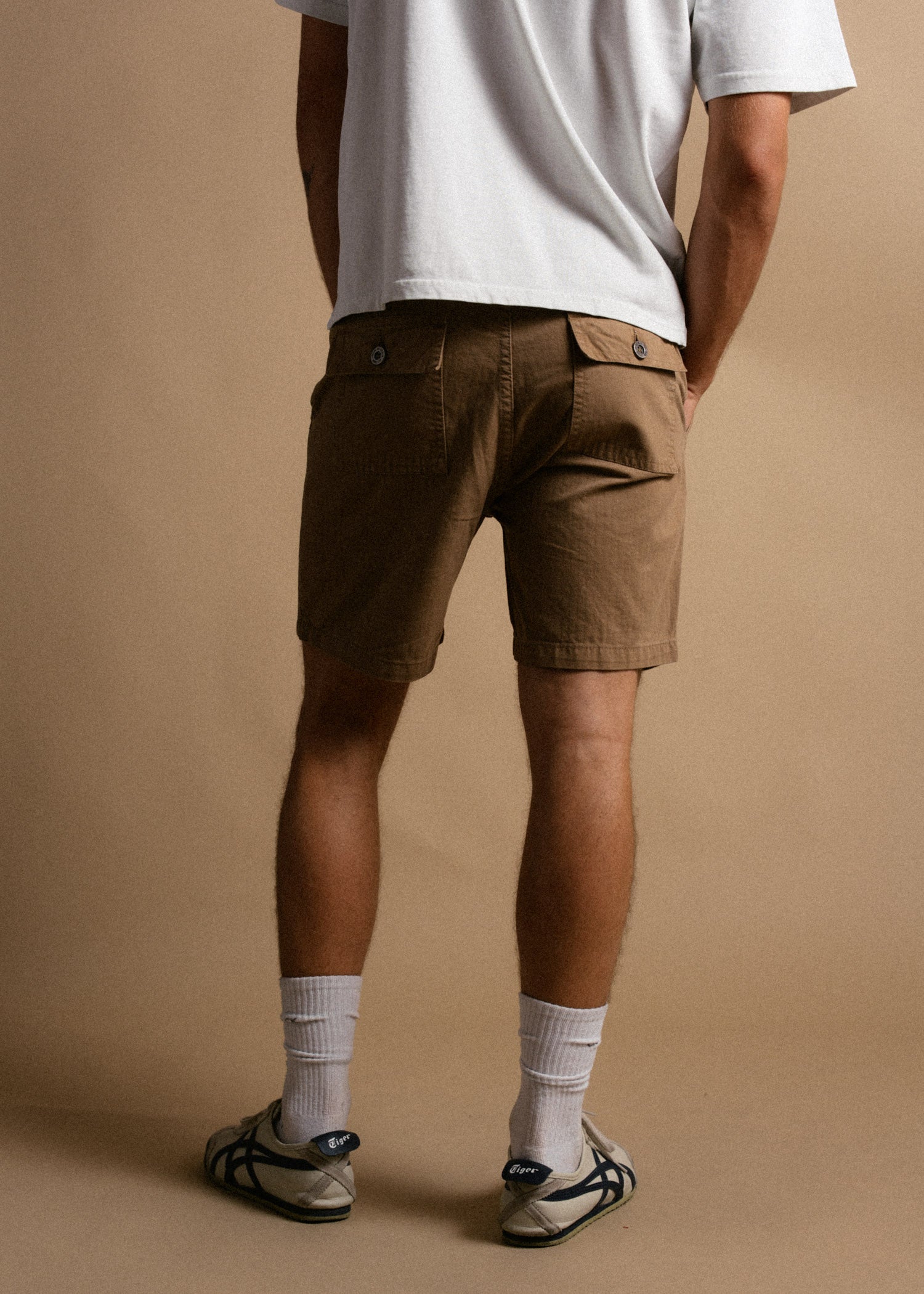 Herringbone Shorts for Men | Brigade Fatigue Short – Iron & Resin