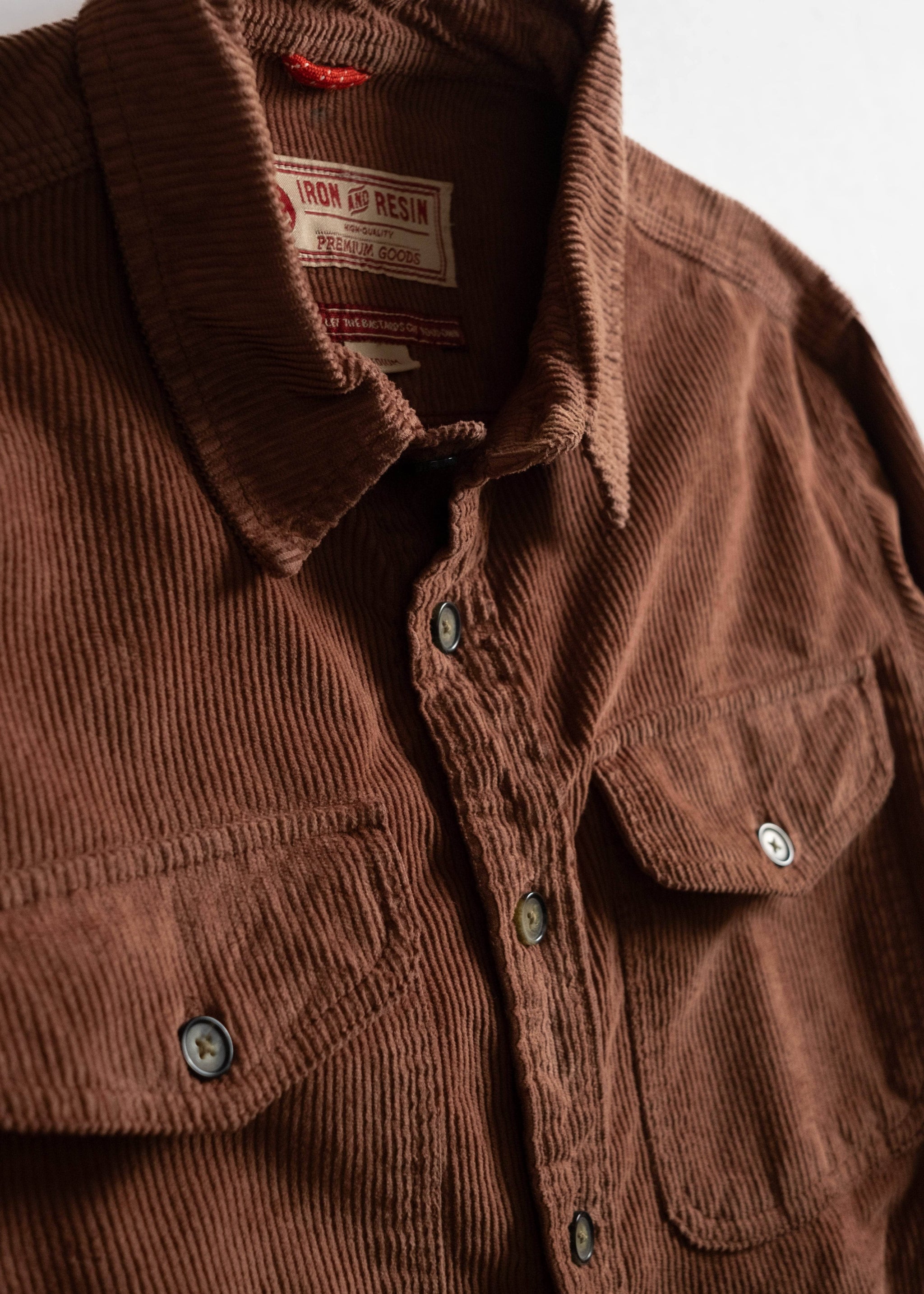 Men's Corduroy Shirt | Forest Corduroy Button-Up – Iron & Resin