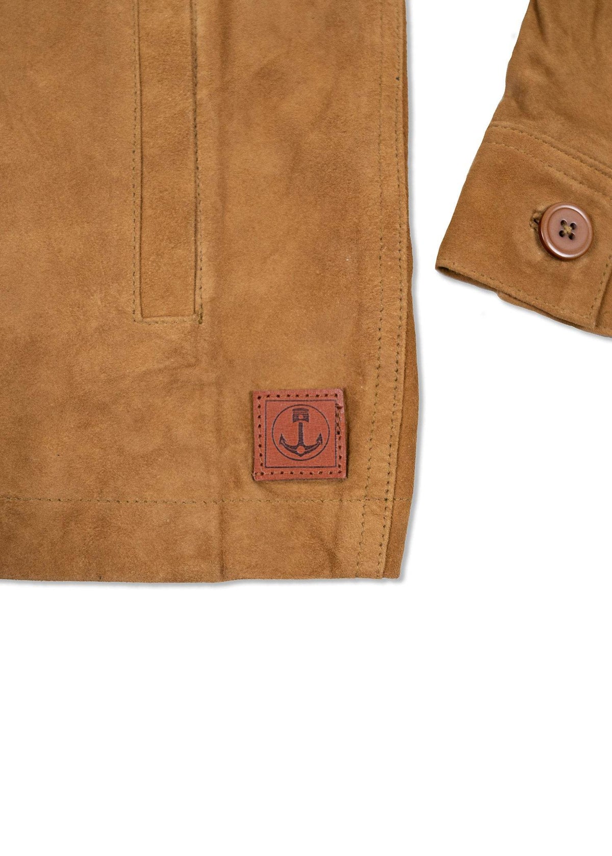 Goat Suede Lassen Shirt - Iron & Resin