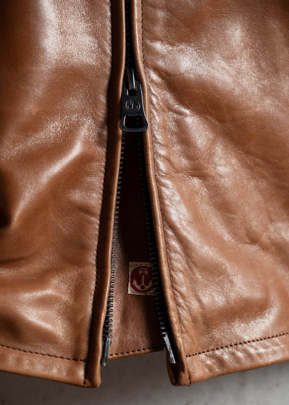 Gambler Horse Leather Jacket - Iron & Resin