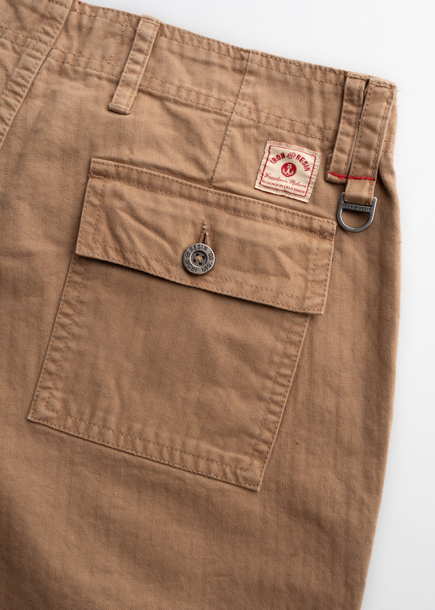 Herringbone Shorts for Men | Brigade Fatigue Short – Iron & Resin