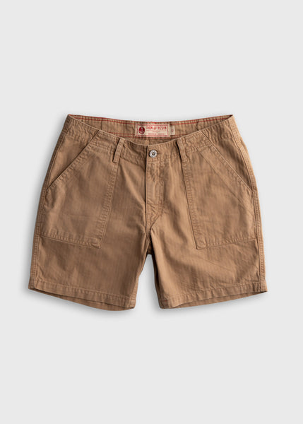 Herringbone Shorts for Men | Brigade Fatigue Short – Iron & Resin
