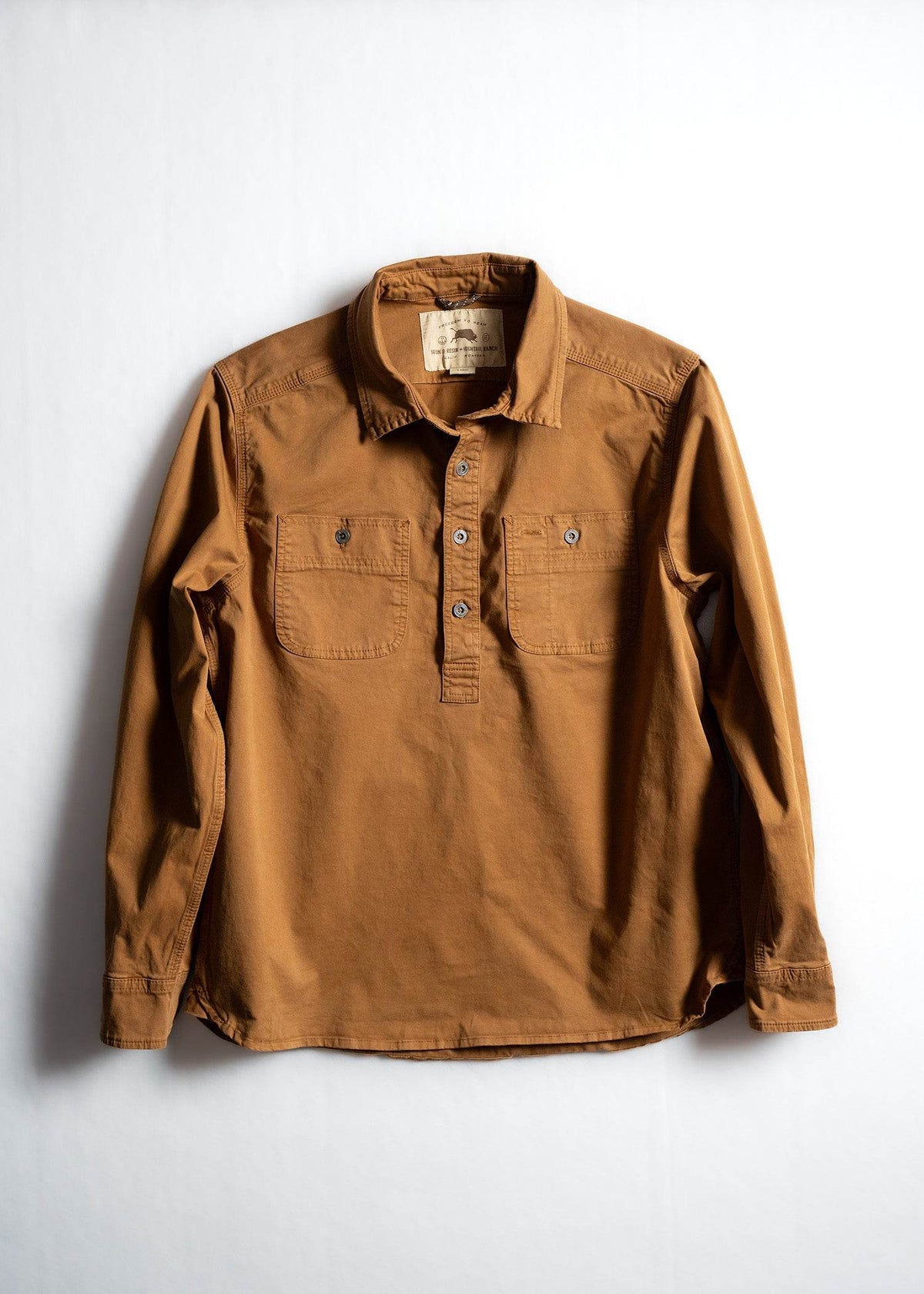 Hightail X INR: Popover Shirt - Iron & Resin