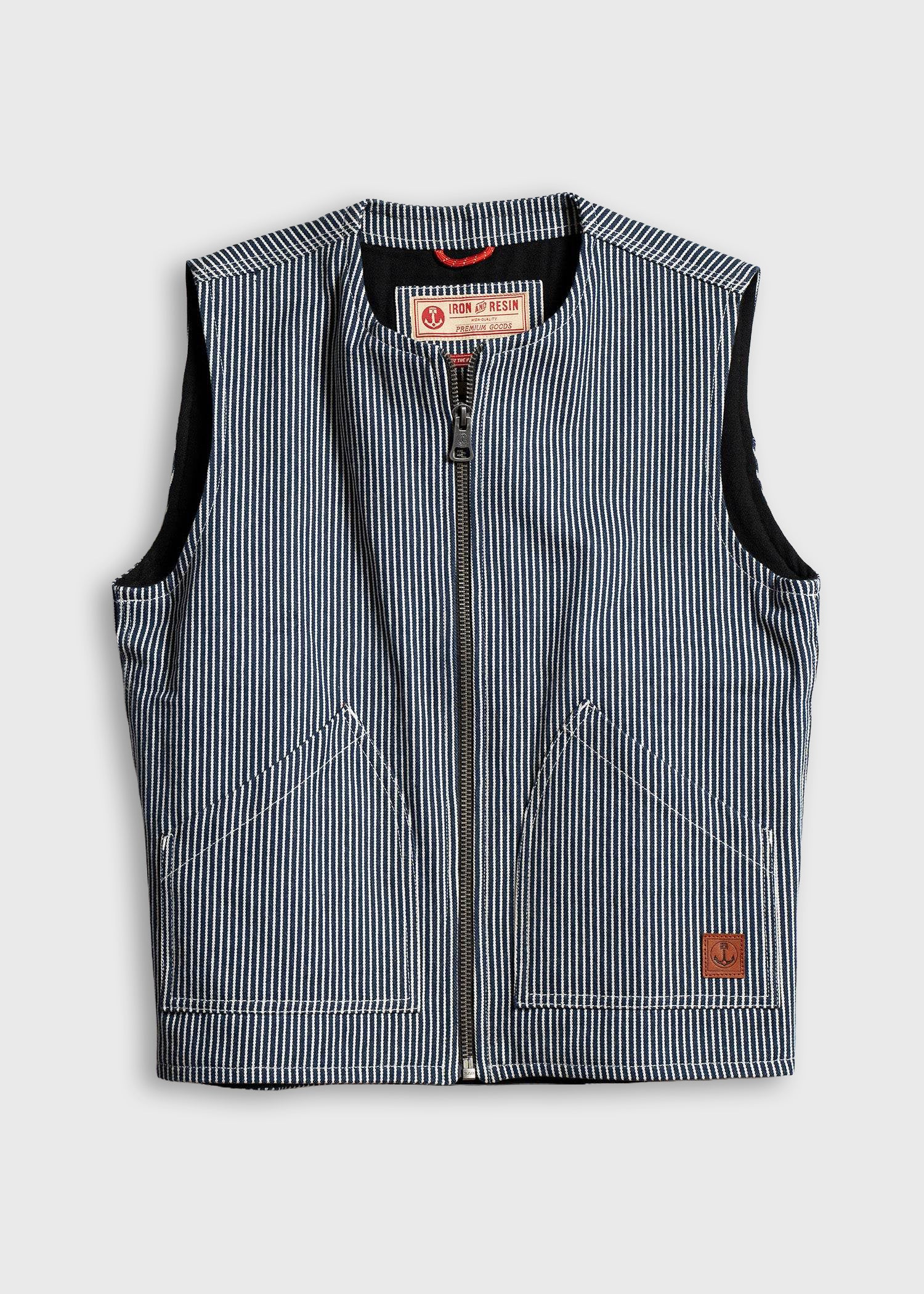 Highland Vest | Hickory Stripe Vest – Iron & Resin