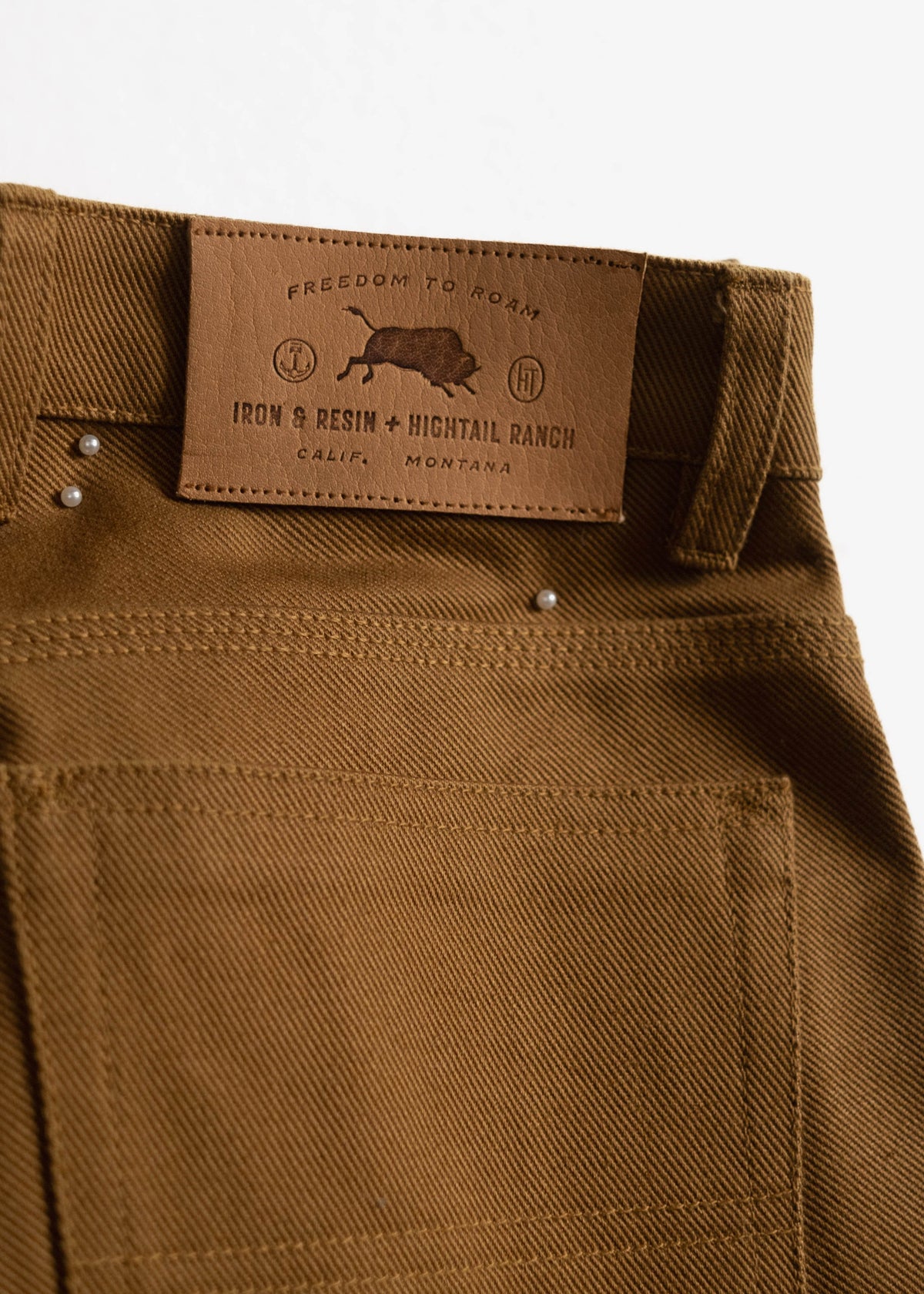 Hightail X INR: Double Knee Work Pant - Iron & Resin