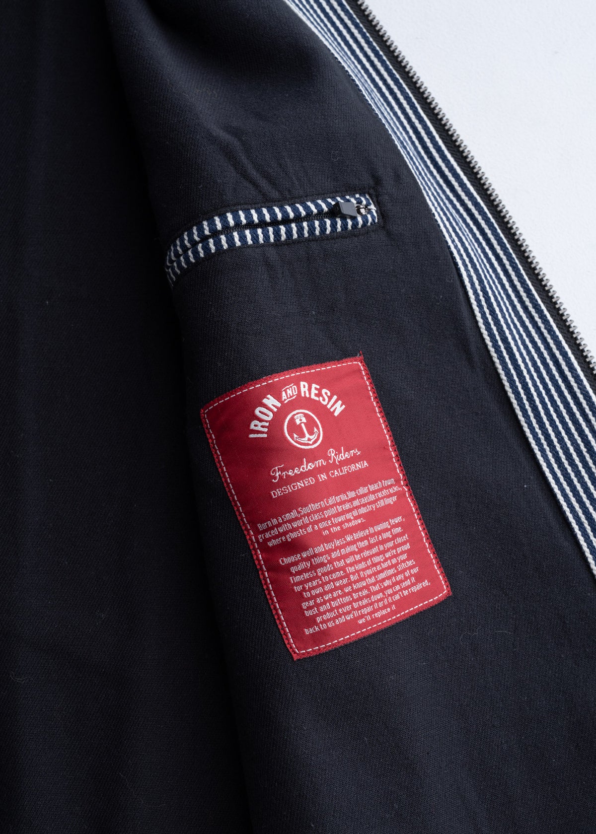 Highland Vest - Hickory Stripe