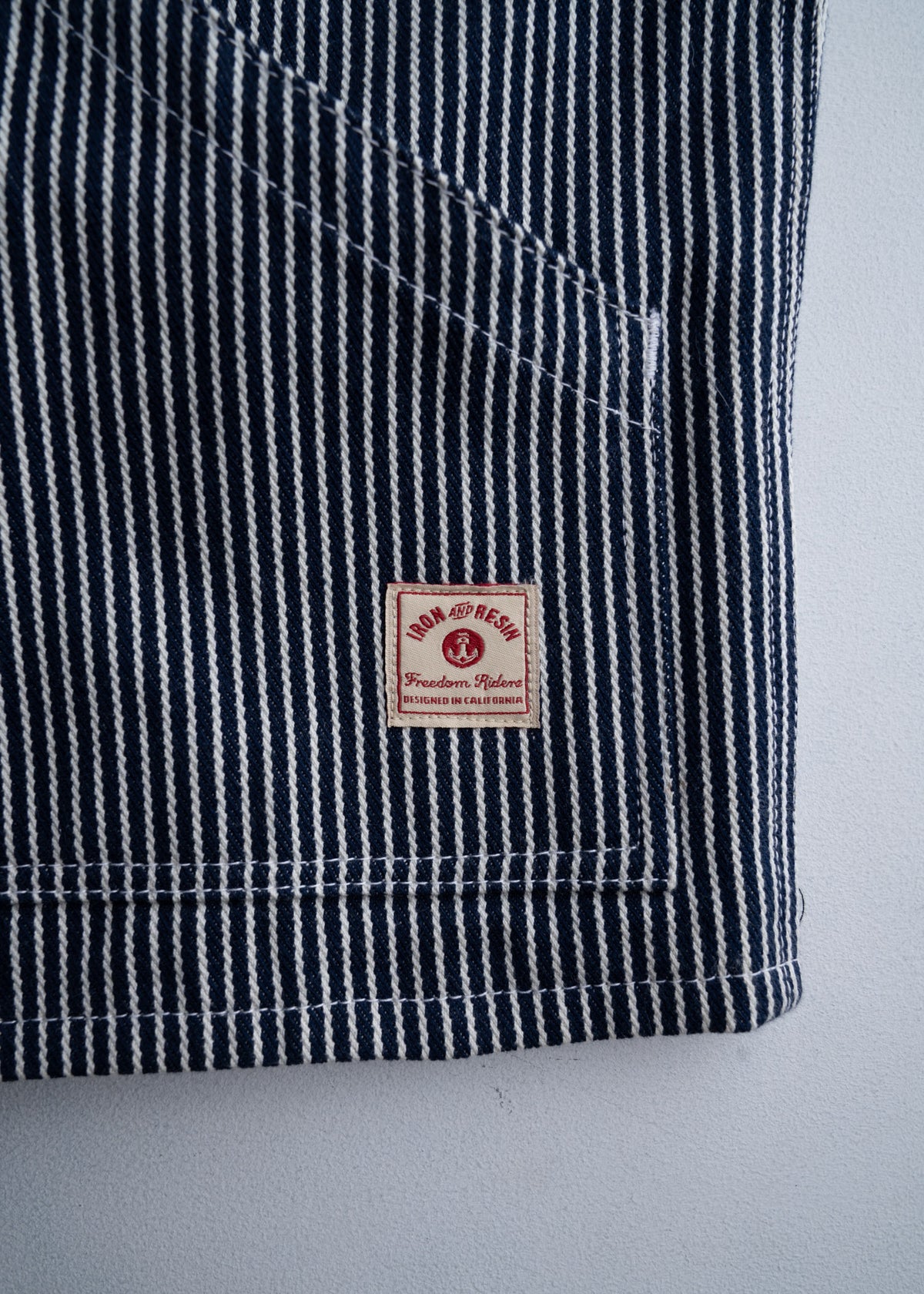 Highland Vest - Hickory Stripe
