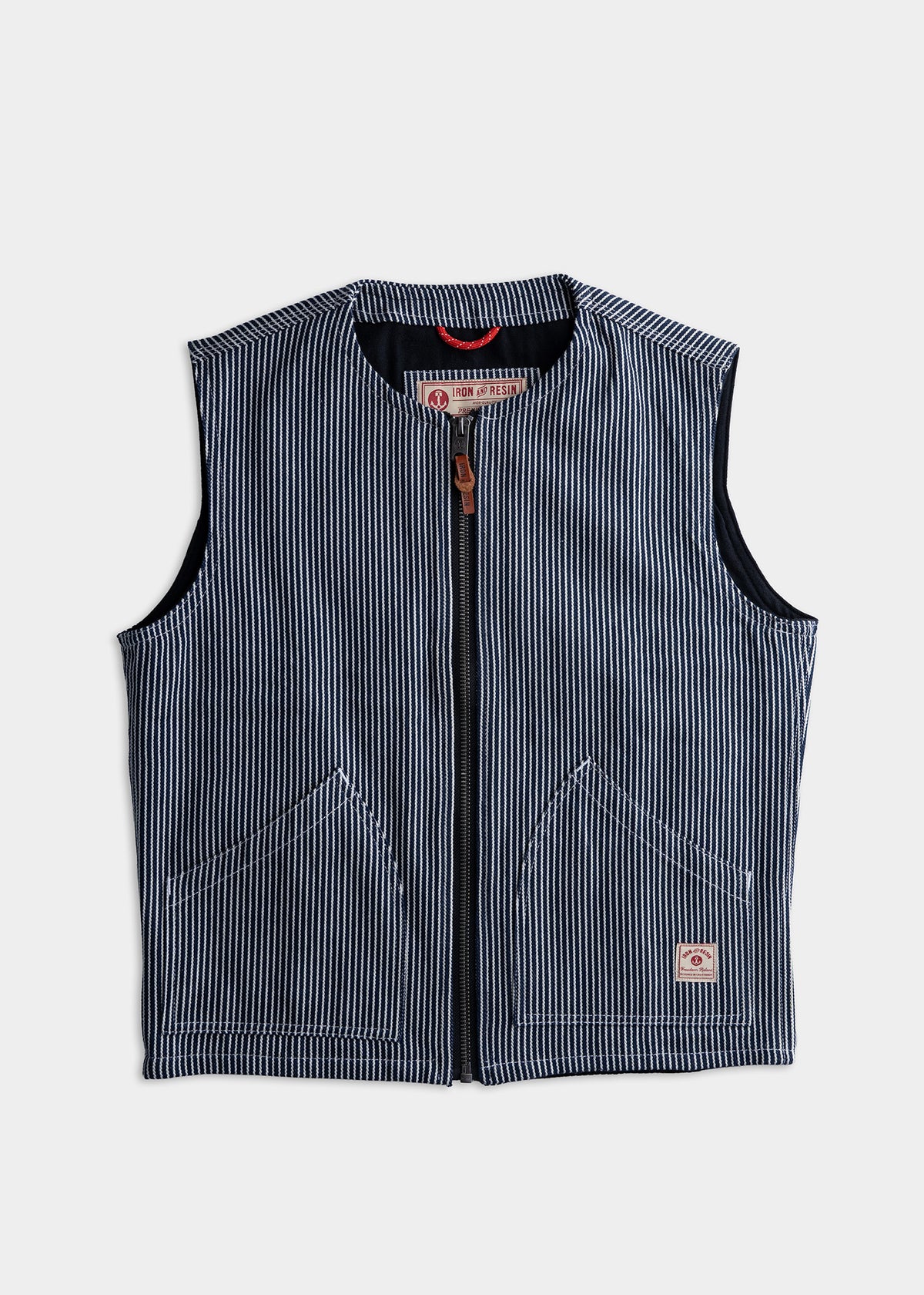 Highland Vest - Hickory Stripe