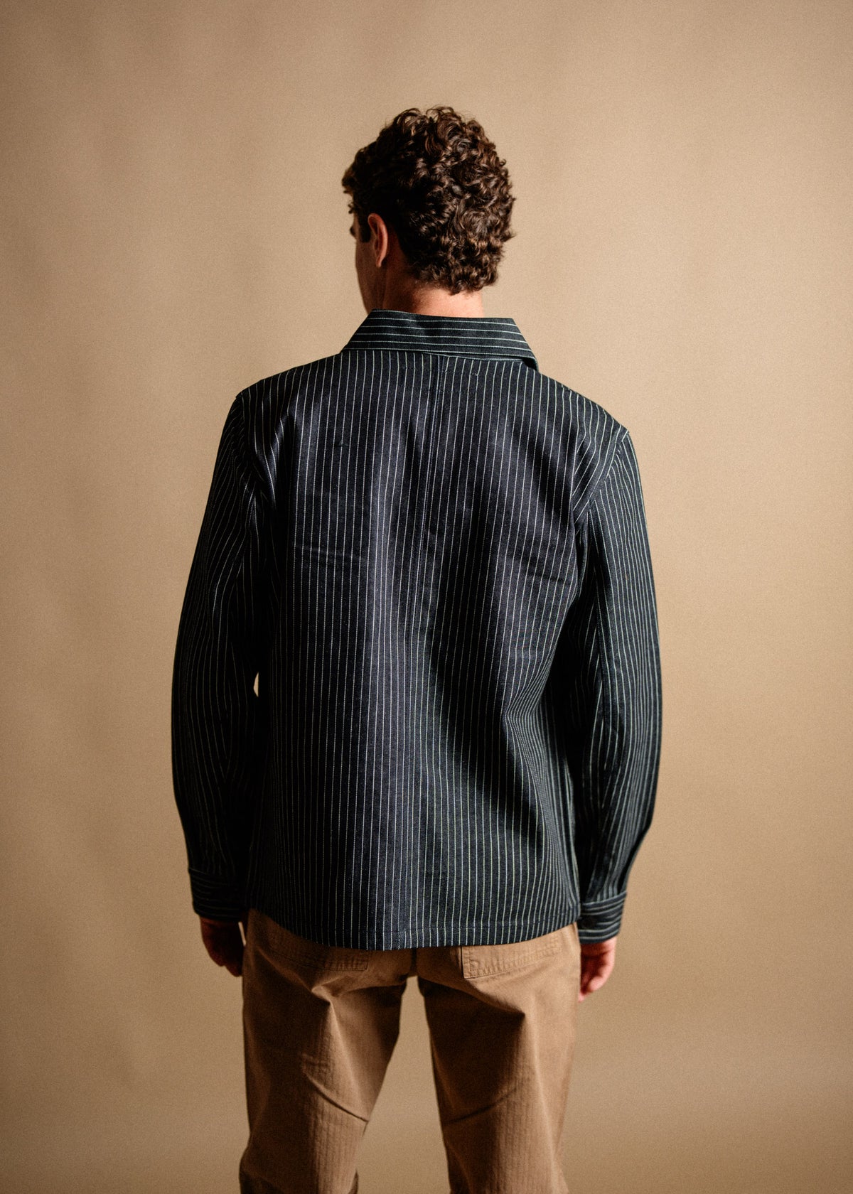 Hill Striped Denim Jacket