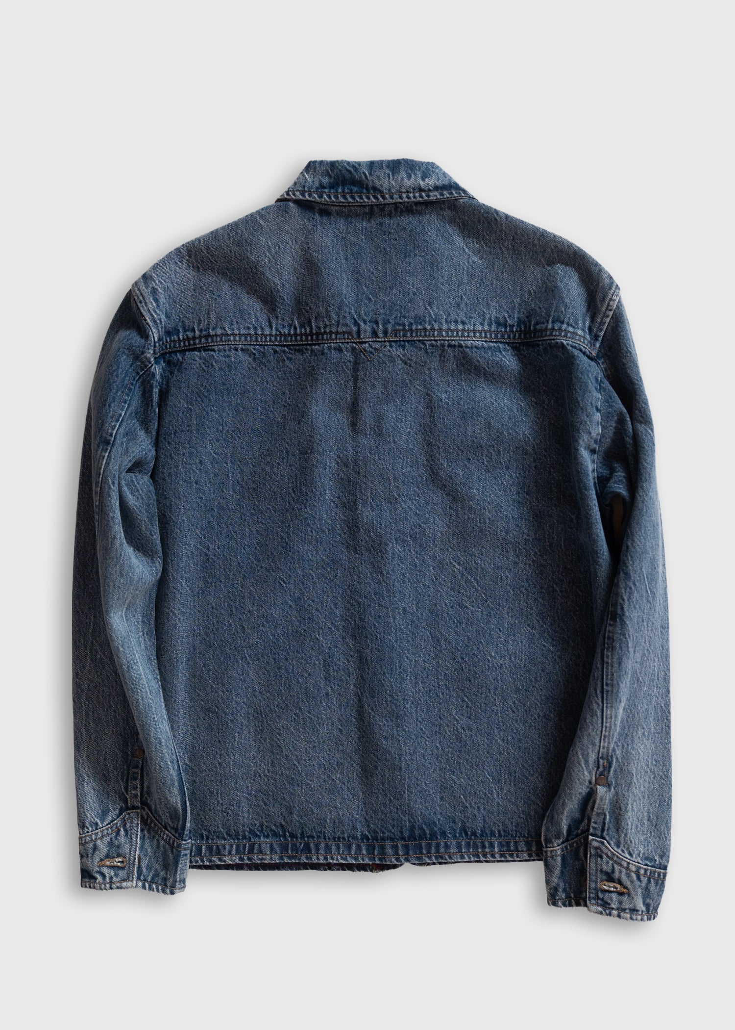 ジャケット・アウター hexed coating denim jacket Kettle Jacket | Blue Chore Coat in Cotton Denim – Iron & Resin