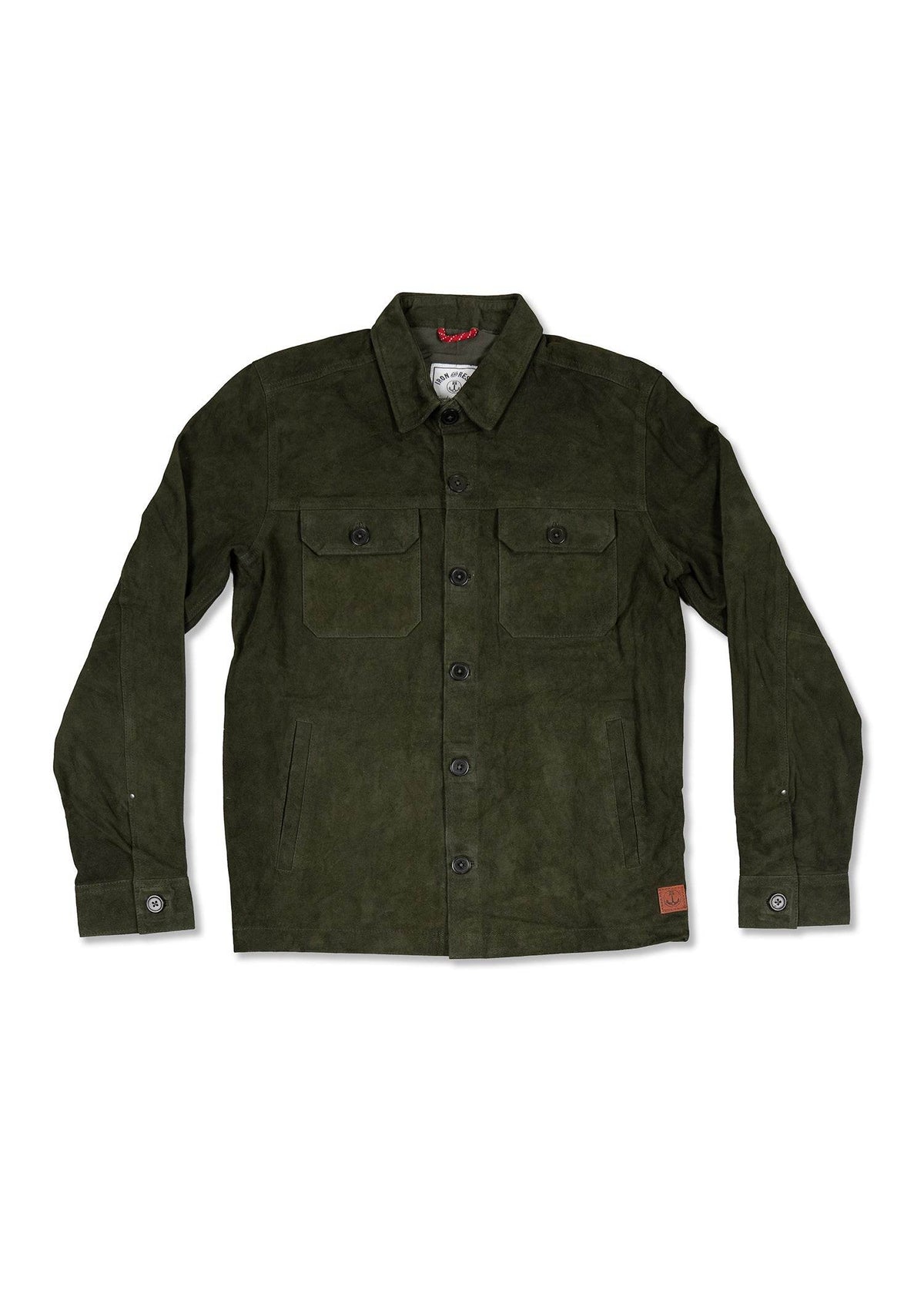 Goat Suede Lassen Shirt - Iron & Resin