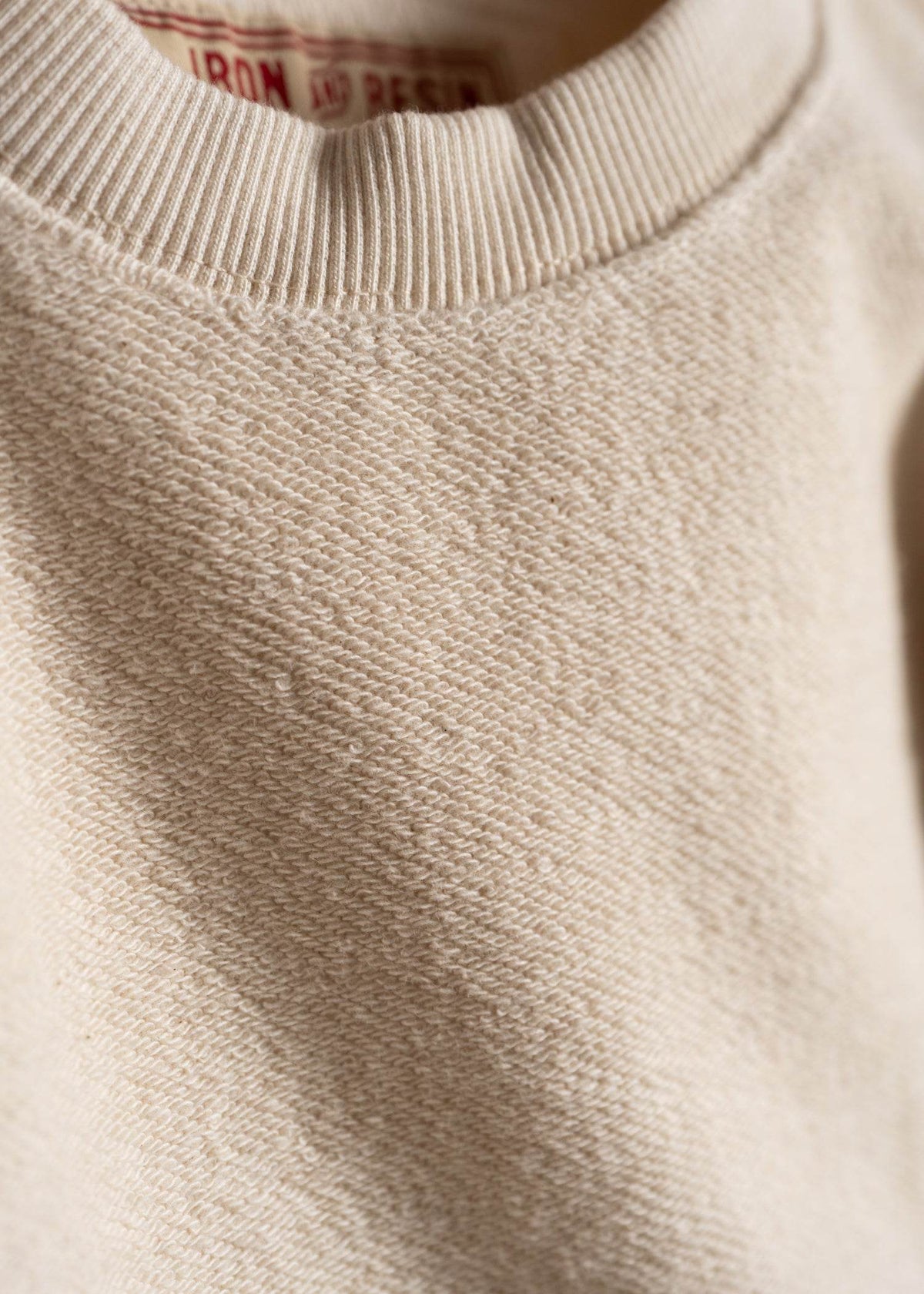 Libertad Terry Crewneck - Iron & Resin