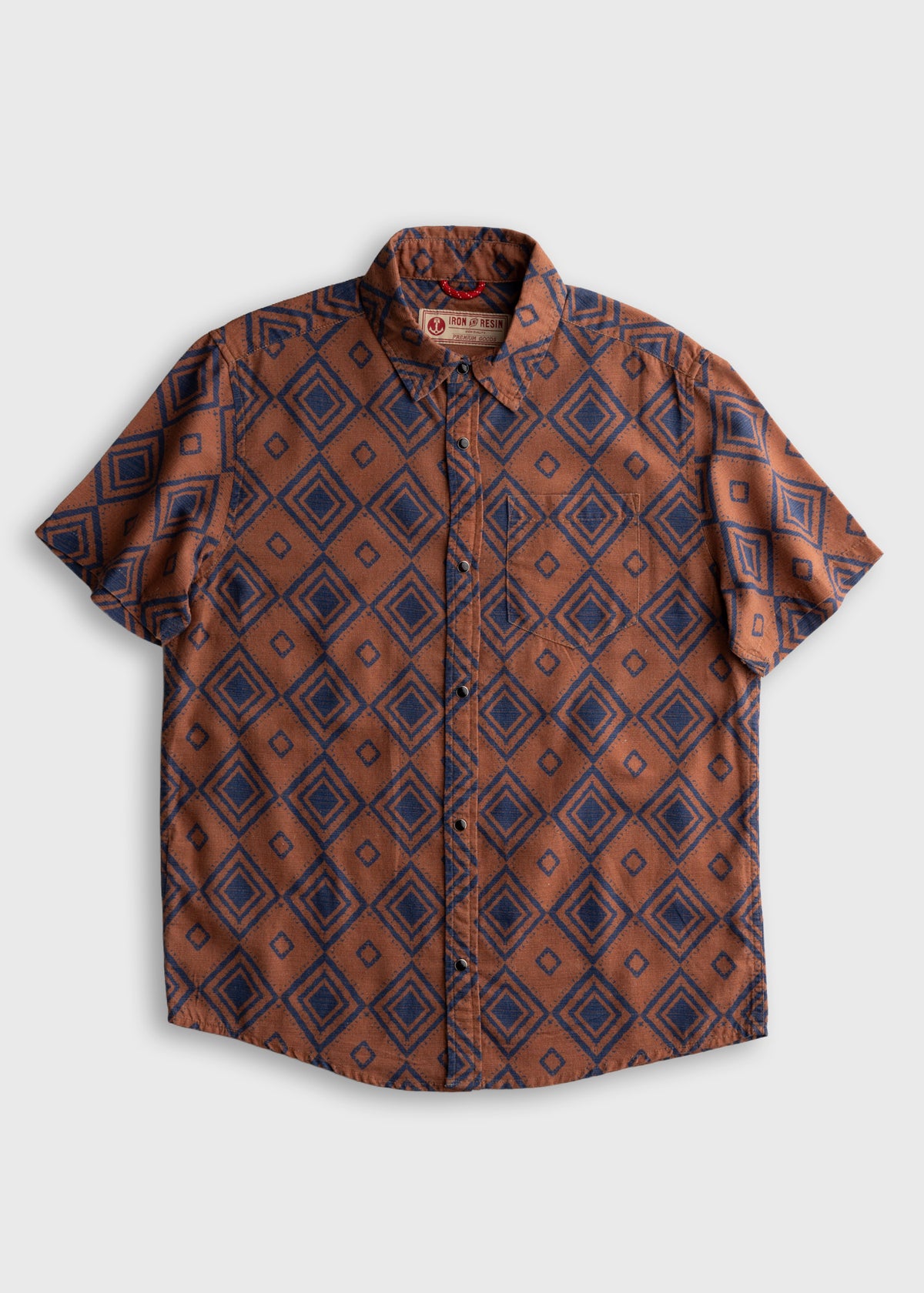Men’s cotton hemp blend short sleeve shirt with breathable lightweight fabric, relaxed fit button up built for warm weather and everyday wear