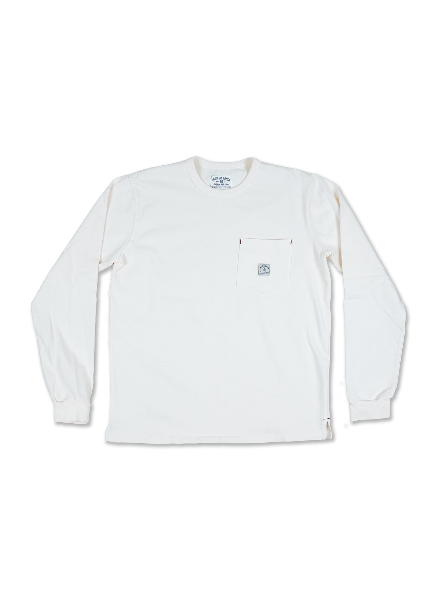 Heavyweight Long Sleeve T Shirt | Million Mile Tee – Iron & Resin