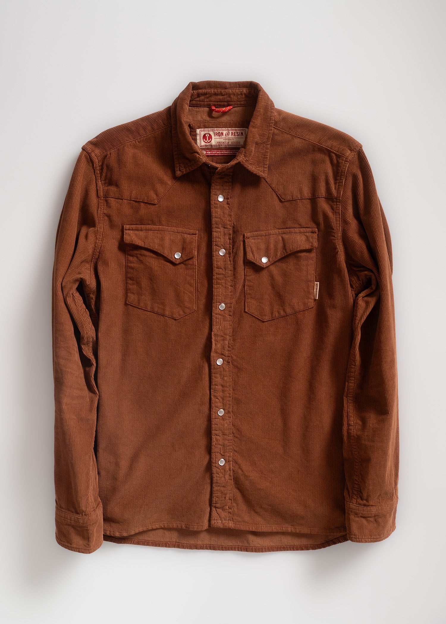 Ojai Shirt | Cotton 14-Wale Corduroy Button-Up – Iron & Resin