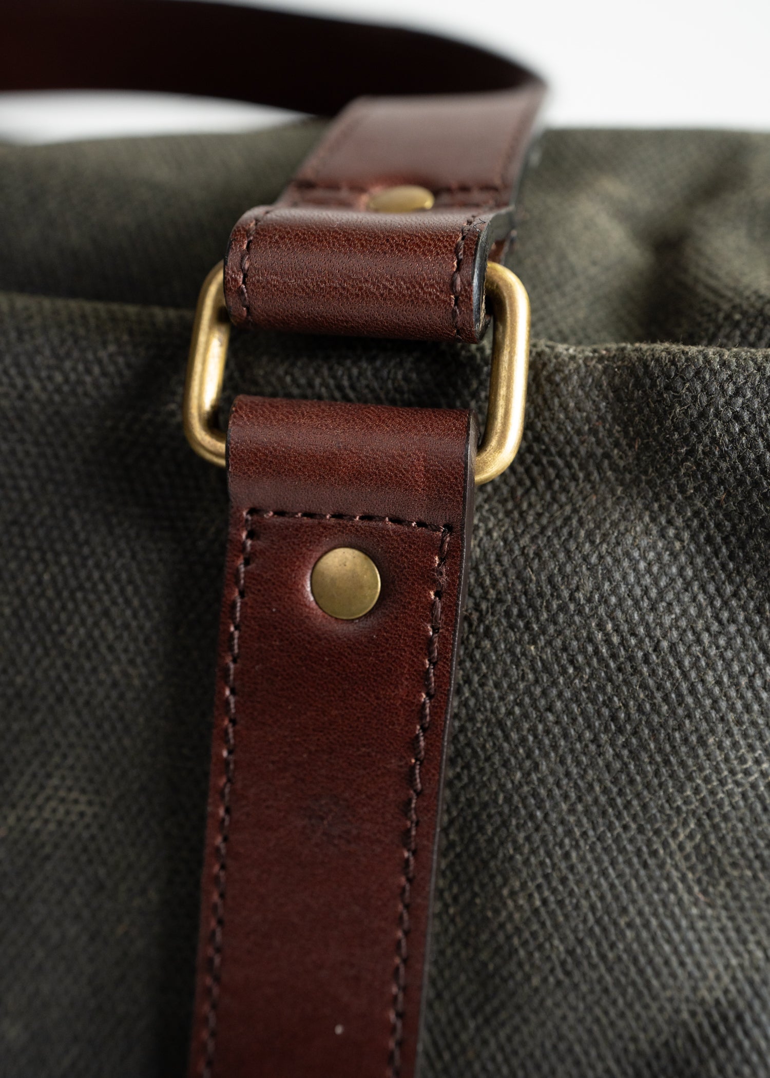 Waxed Canvas Bag