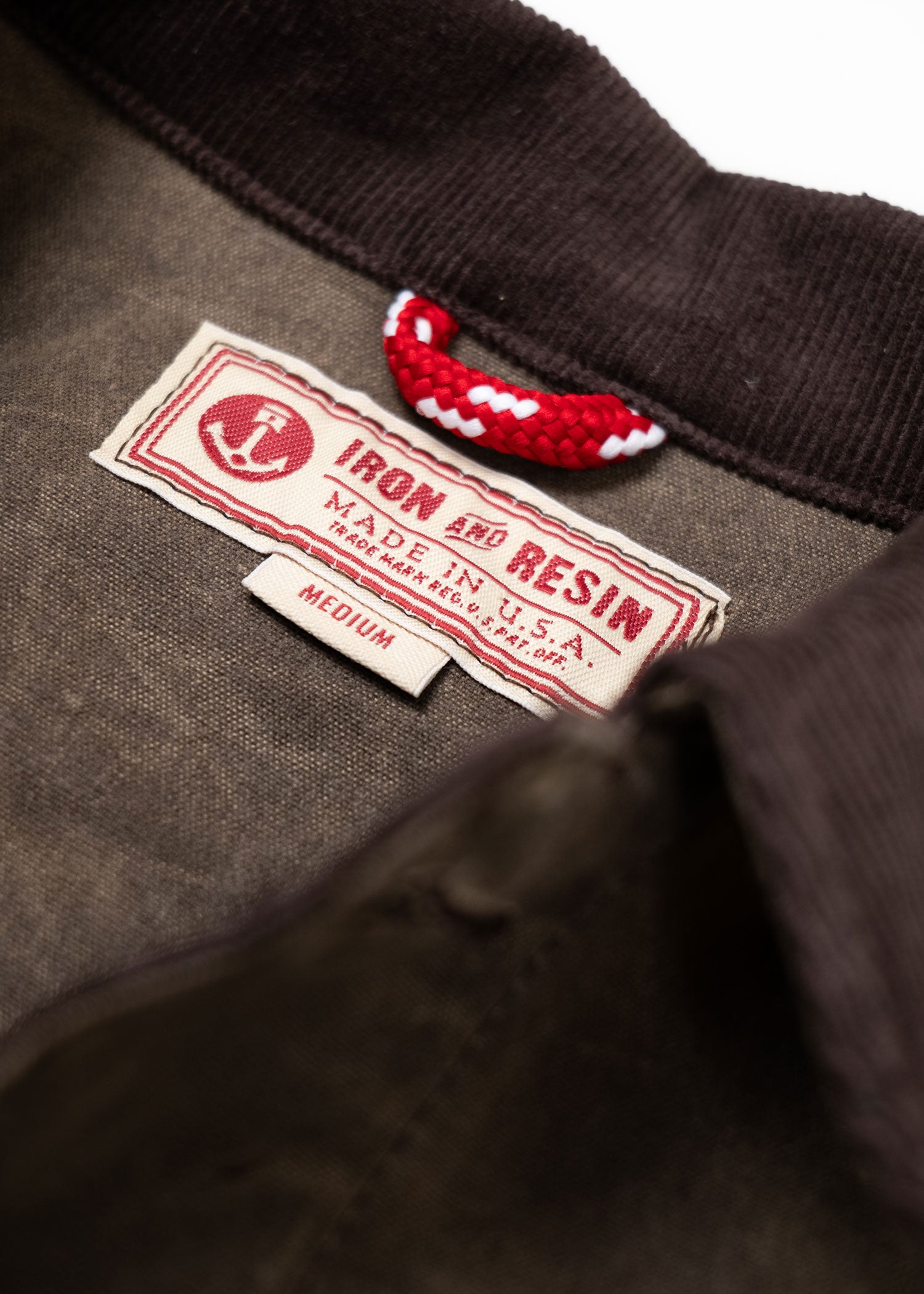 Iron & Resin Mechanic Jacket Wax - Tan