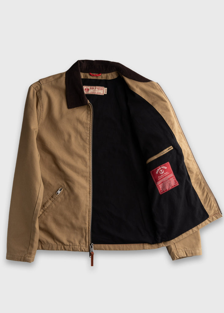 Sanjon Jacket – Duck Canvas Work Jacket – Iron & Resin