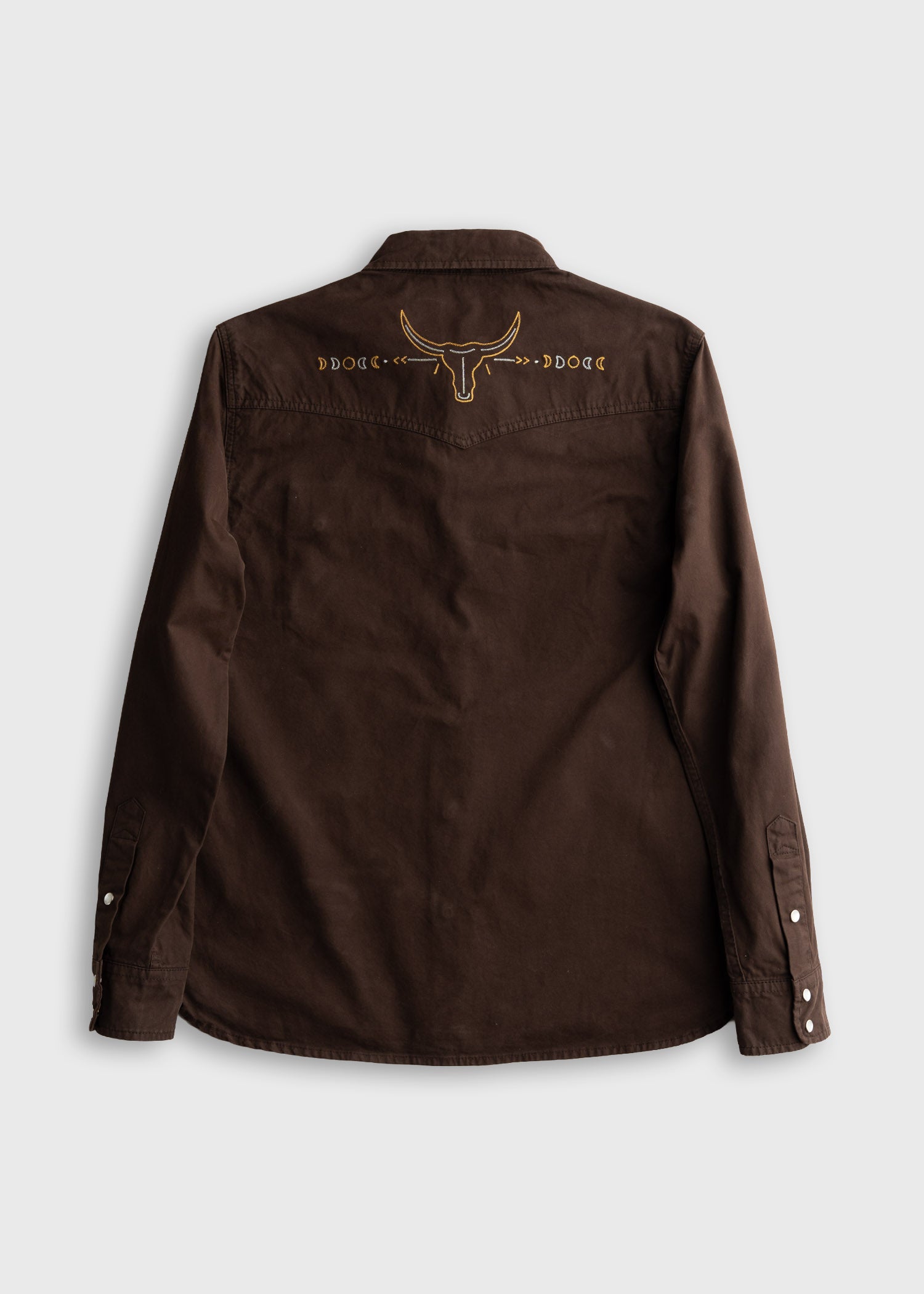 Badlands Shirt | Western Pearl Snap Shirt Men – Iron & Resin