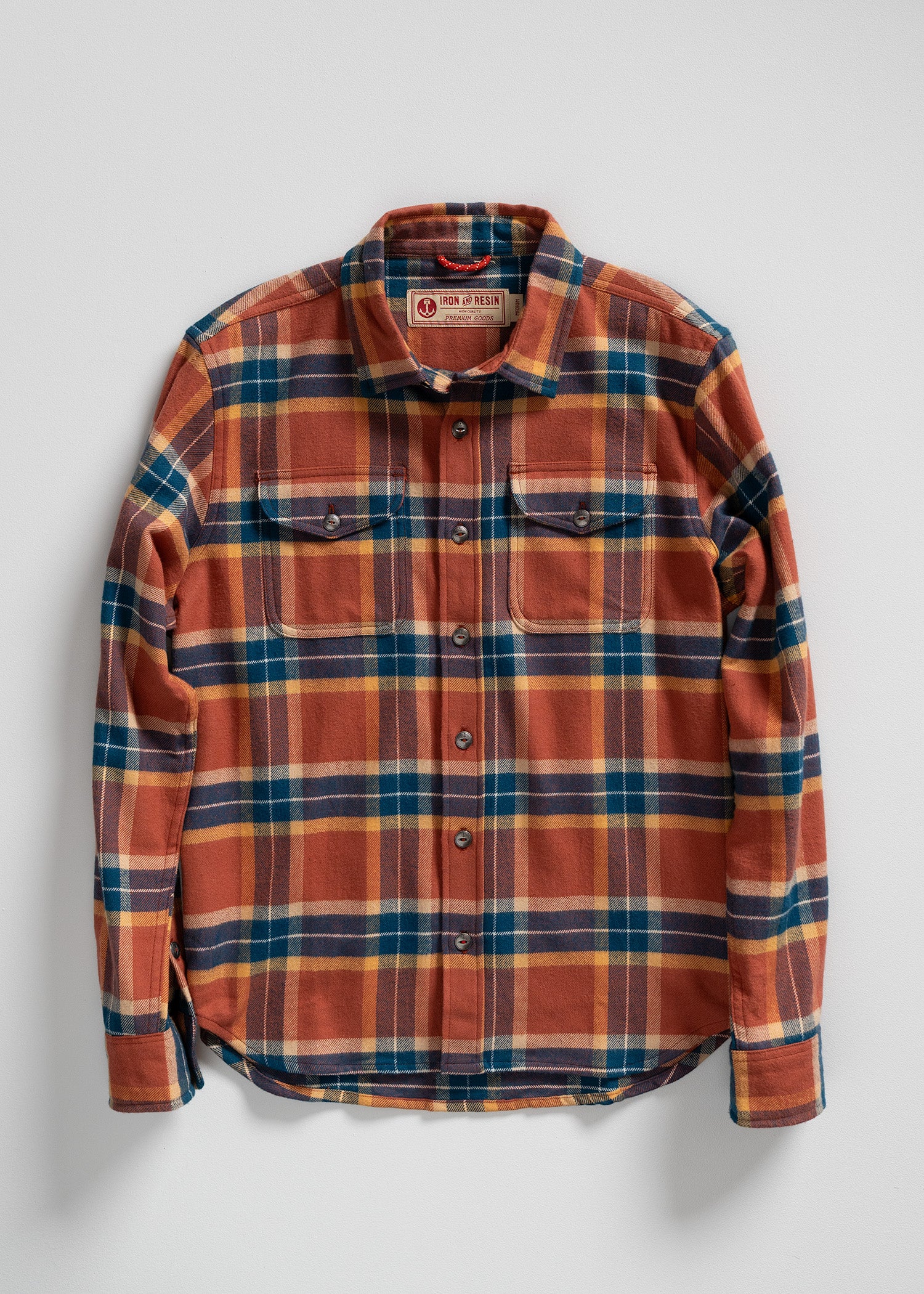 Mens Plaid Flannel Shirt | Sierra Shirt - 1st Gen – Iron & Resin