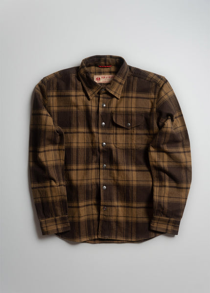 Heavyweight Plaid Flannel Shirt