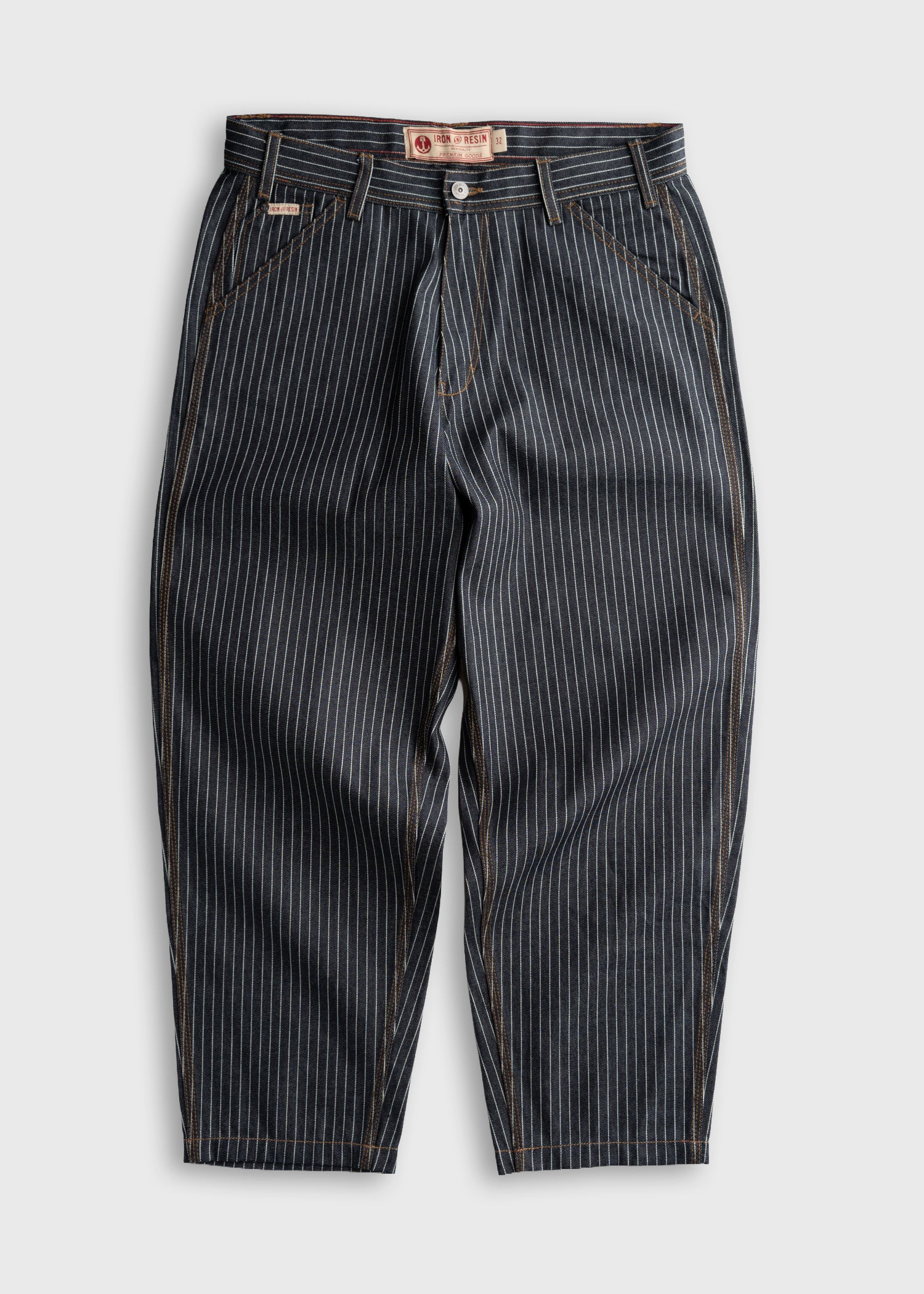 Striped Denim Carpenter Pants for Men – Iron & Resin